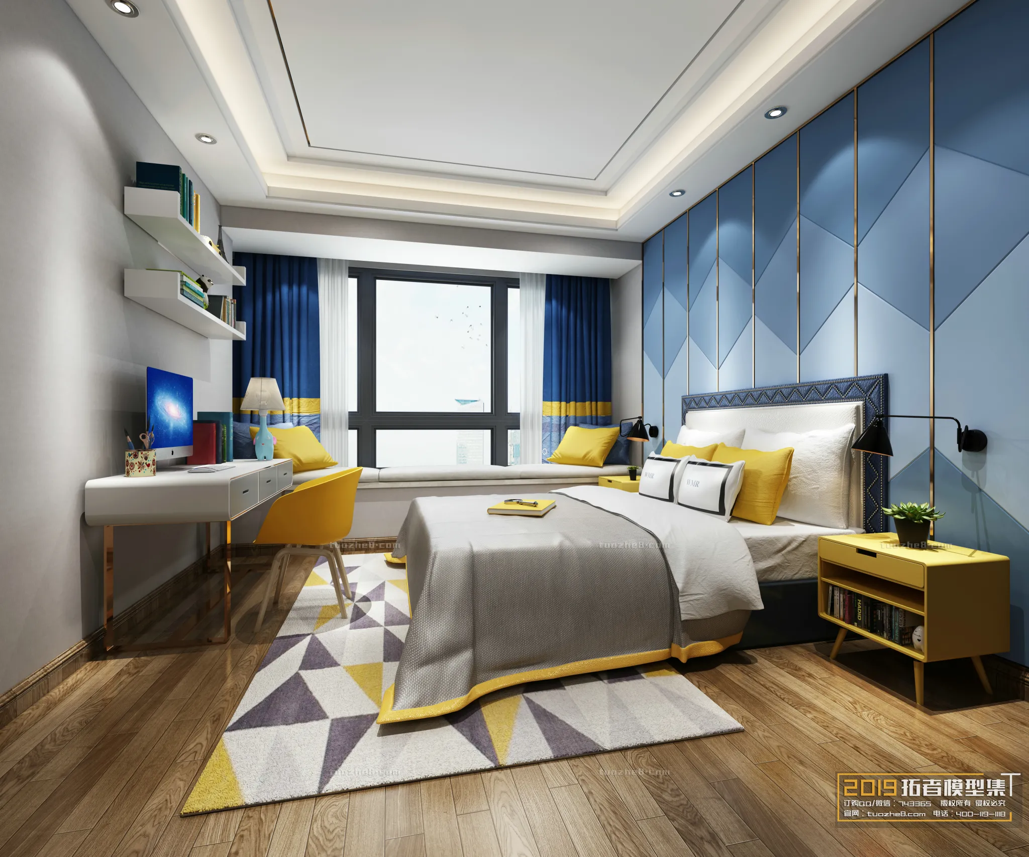 Extension Interior – BEDROOM – MODERNSTYLES – 073