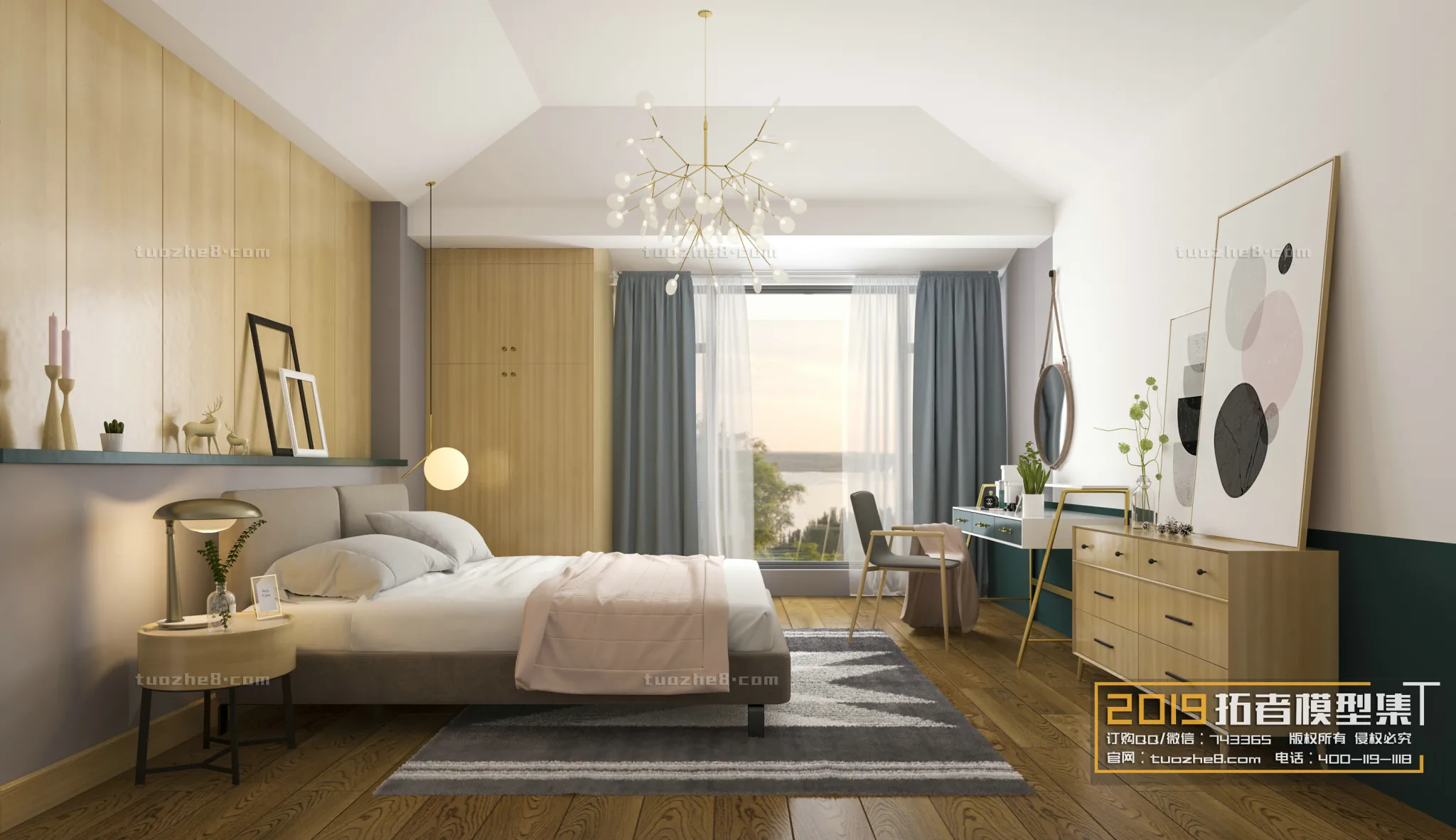 Extension Interior – BEDROOM – NORDIC STYLES – 006
