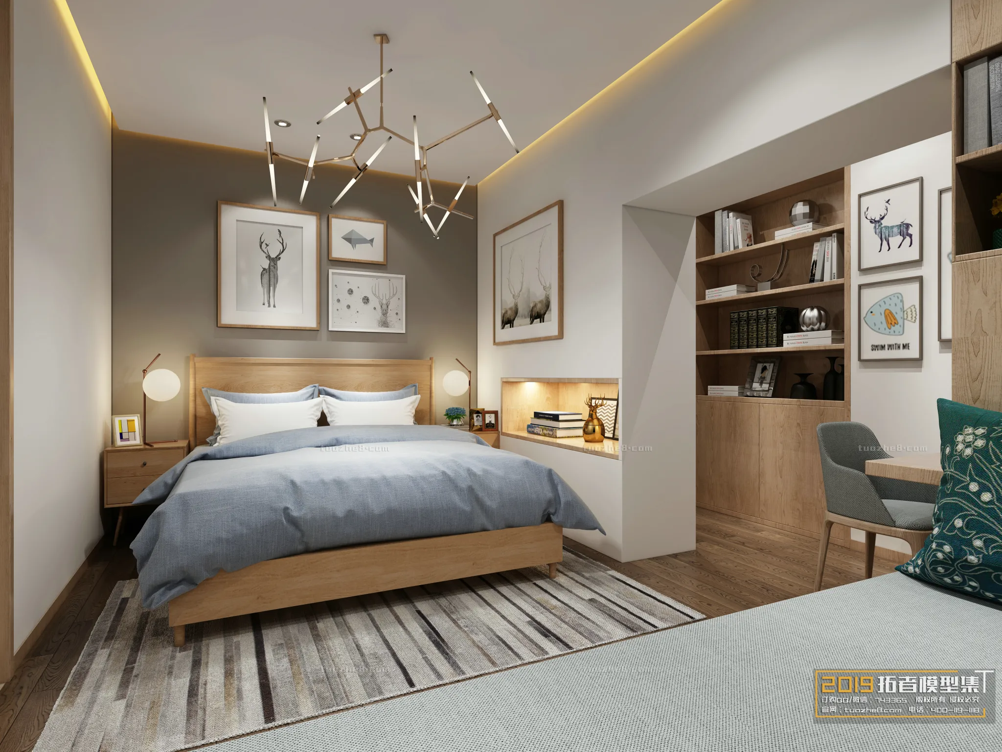 Extension Interior – BEDROOM – NORDIC STYLES – 008