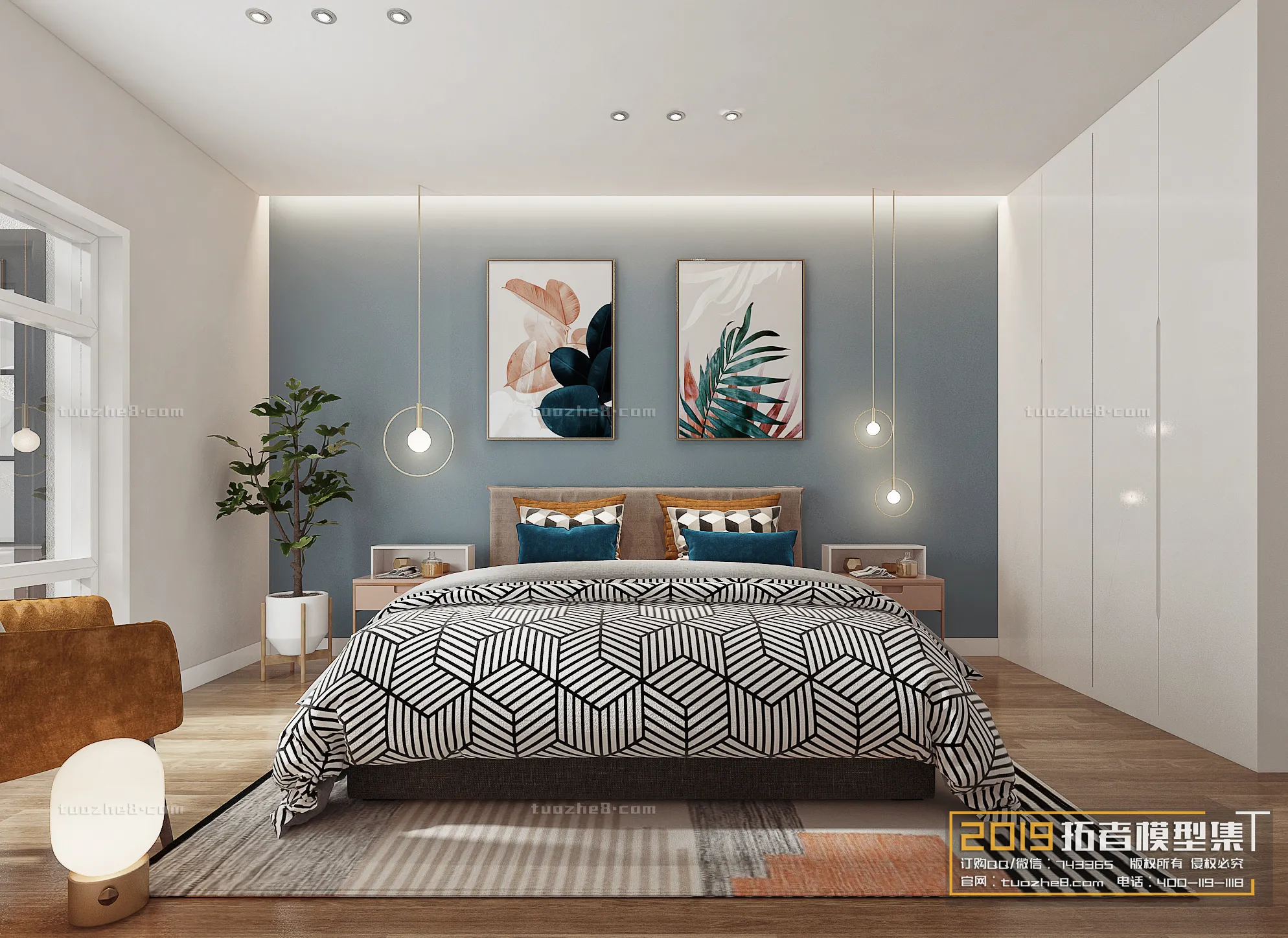 Extension Interior – BEDROOM – NORDIC STYLES – 018