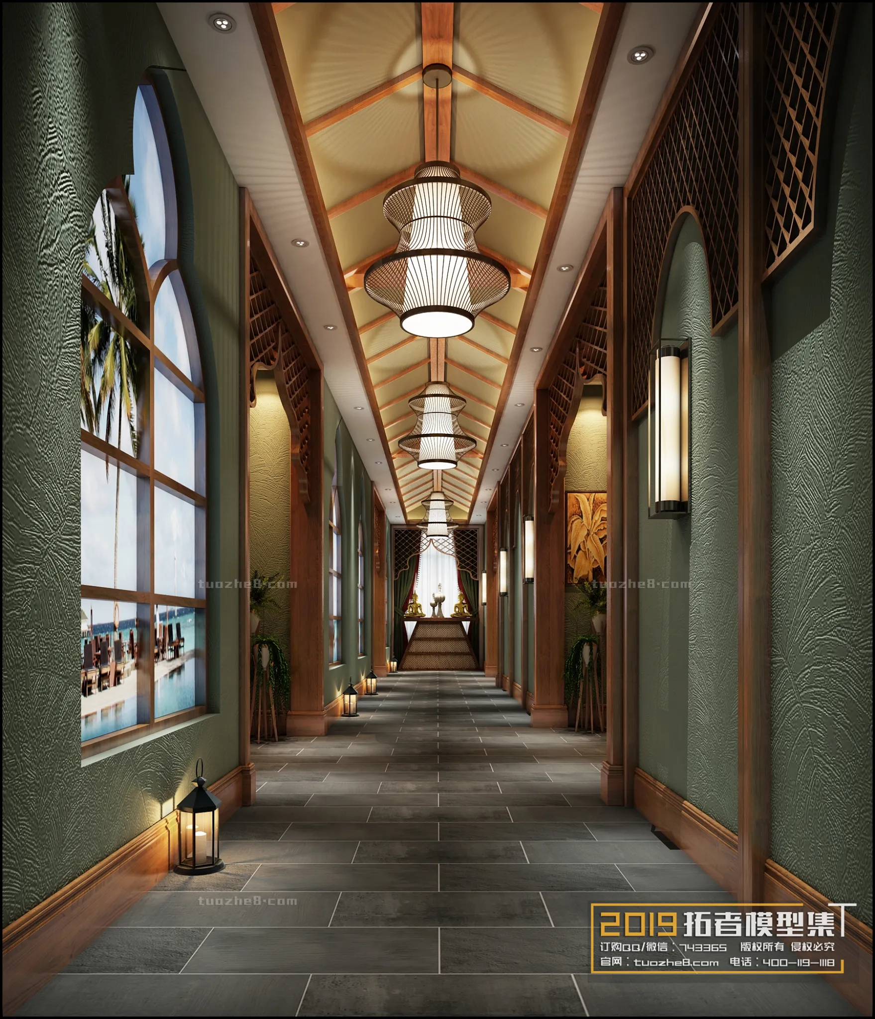 Extension Interior – CORRIDORS, ELEVATORS – 015