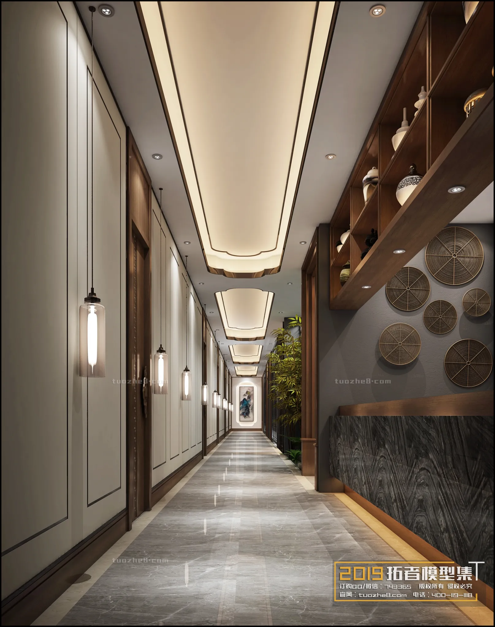 Extension Interior – CORRIDORS, ELEVATORS – 017
