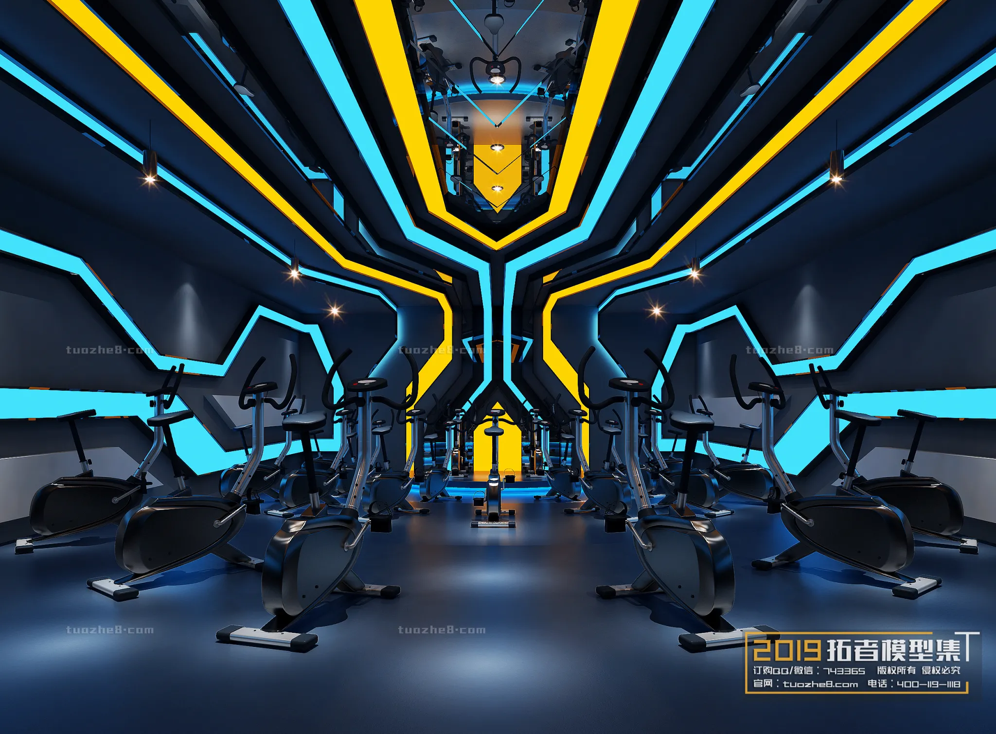 Extension Interior – FITNESS YOGA – 004