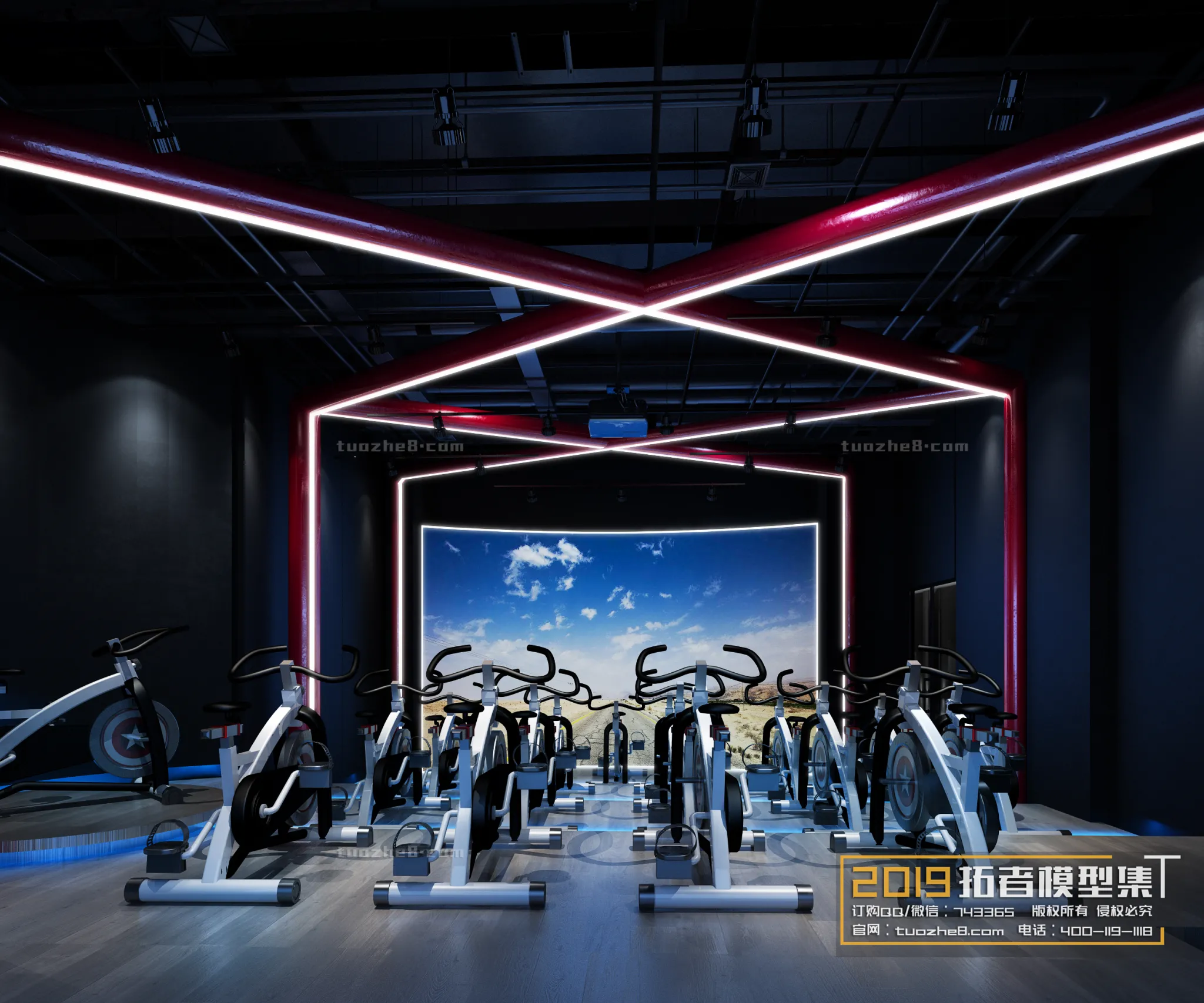 Extension Interior – FITNESS YOGA – 011