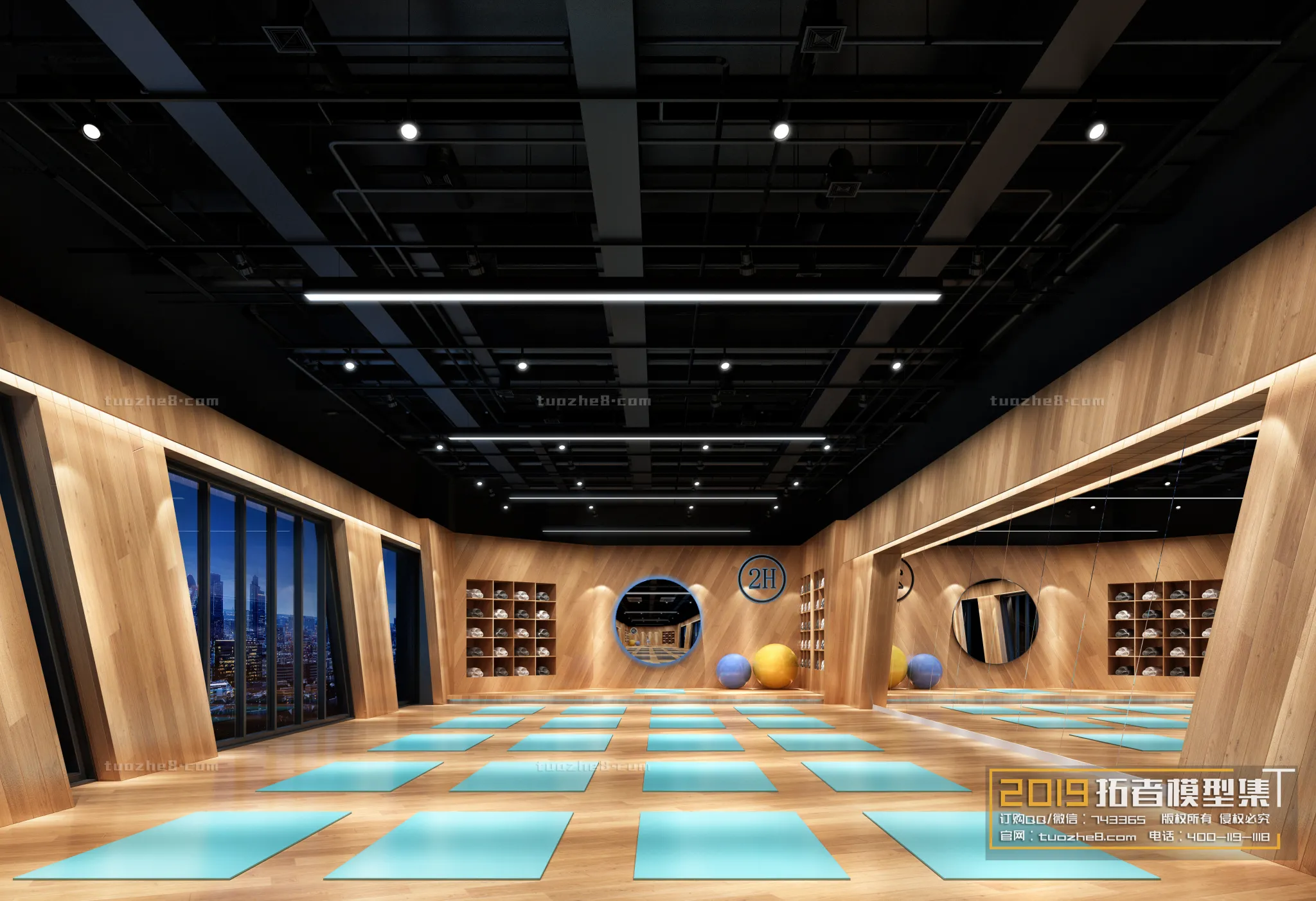 Extension Interior – FITNESS YOGA – 012