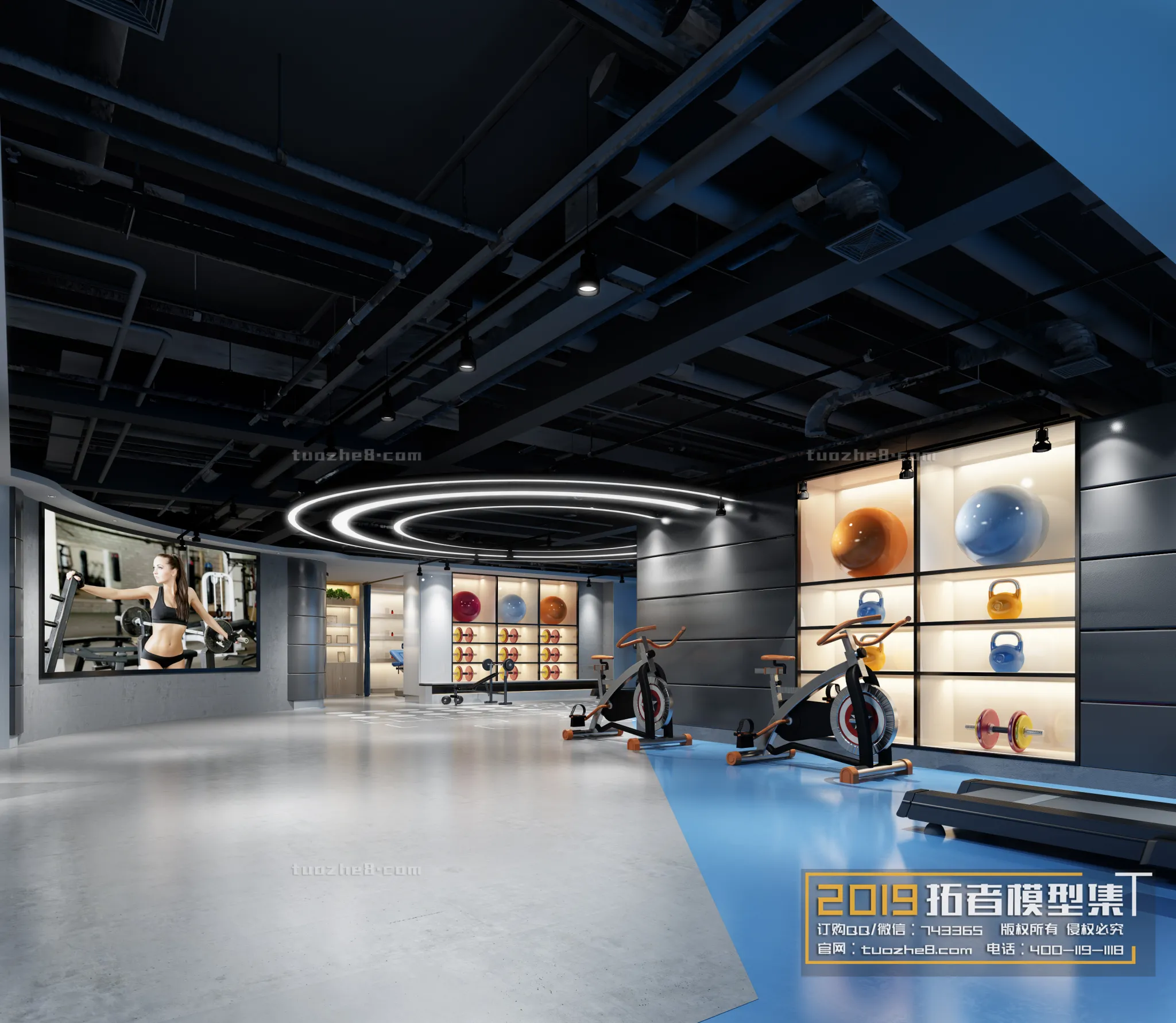 Extension Interior – FITNESS YOGA – 013