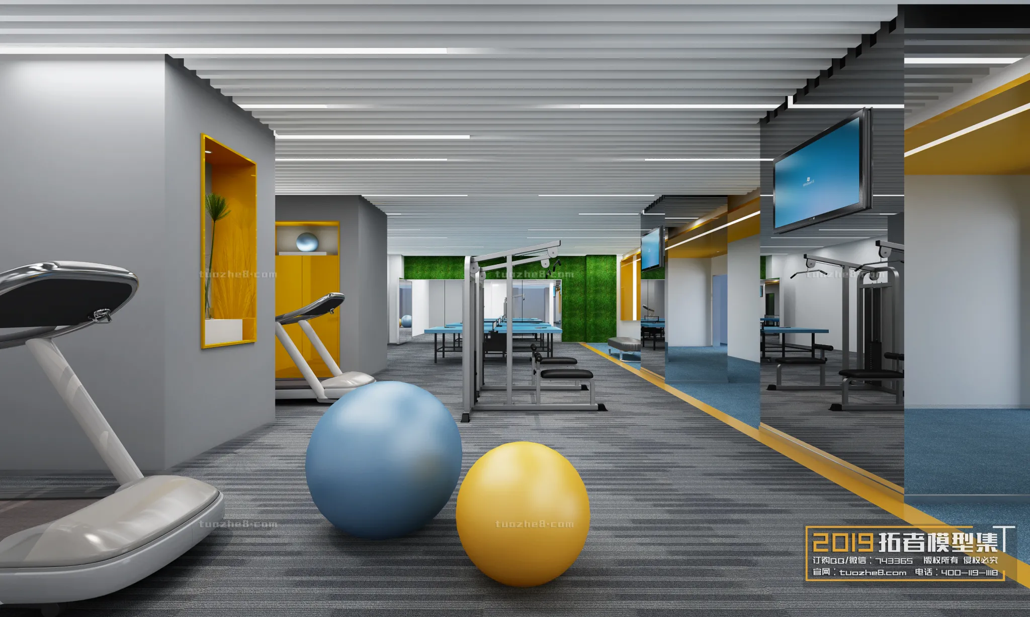 Extension Interior – FITNESS YOGA – 015