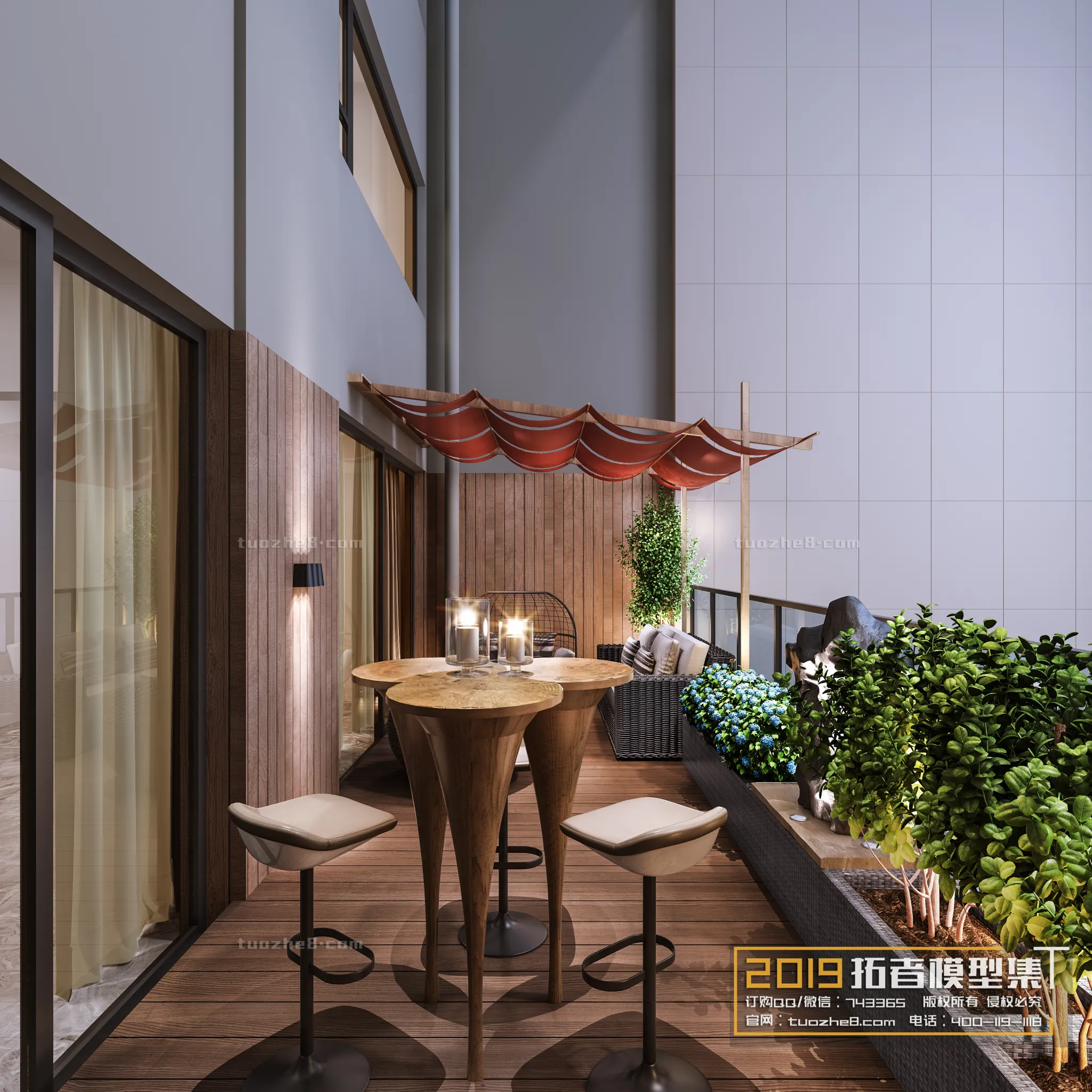 Extension Interior – GARDEN & BALCONY – 003