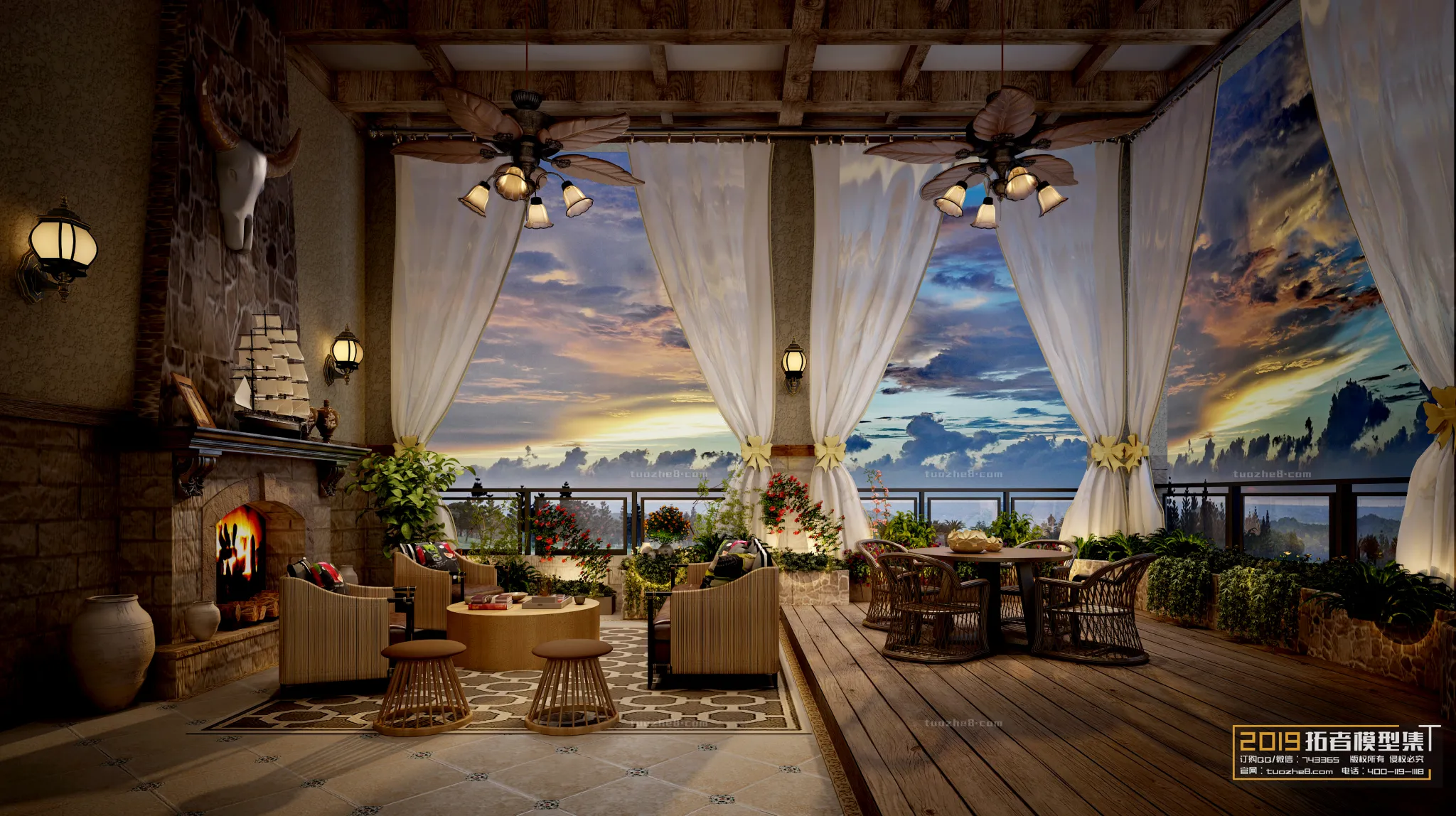 Extension Interior – GARDEN & BALCONY – 008