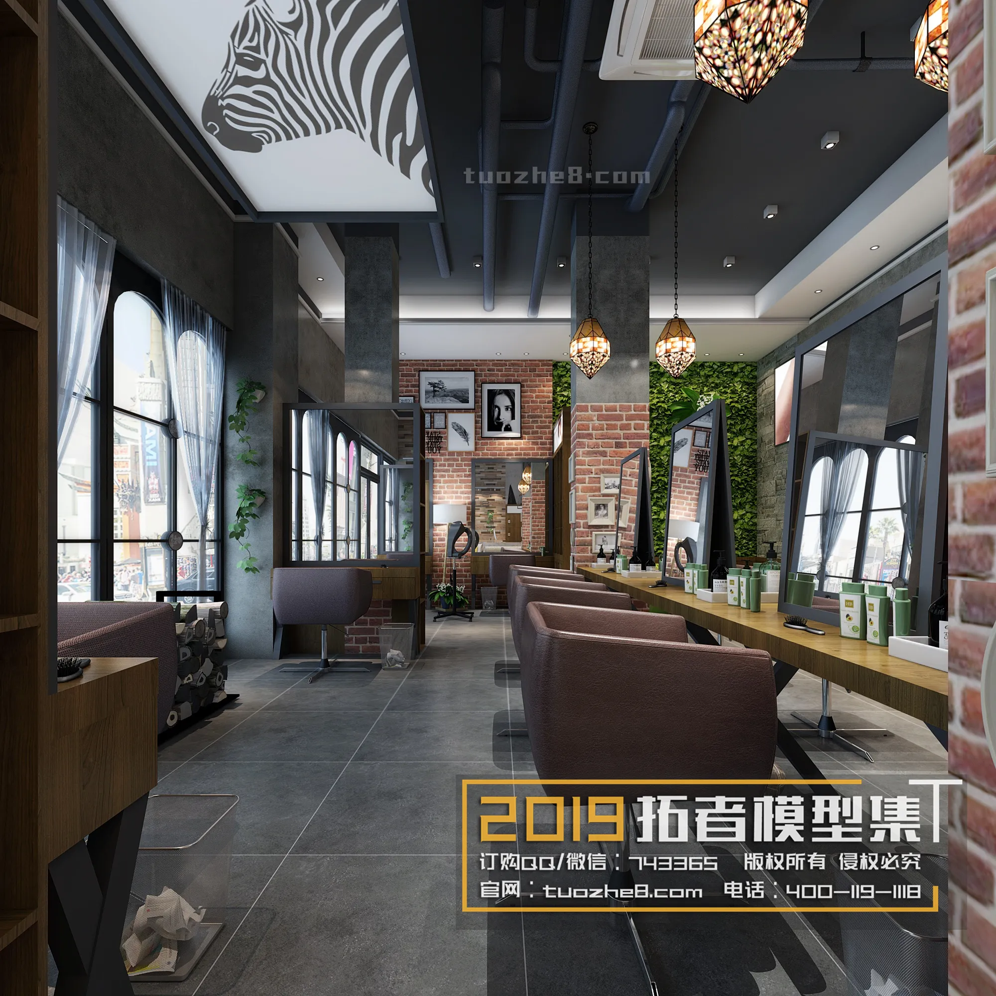 Extension Interior – HAIR SALON – 010