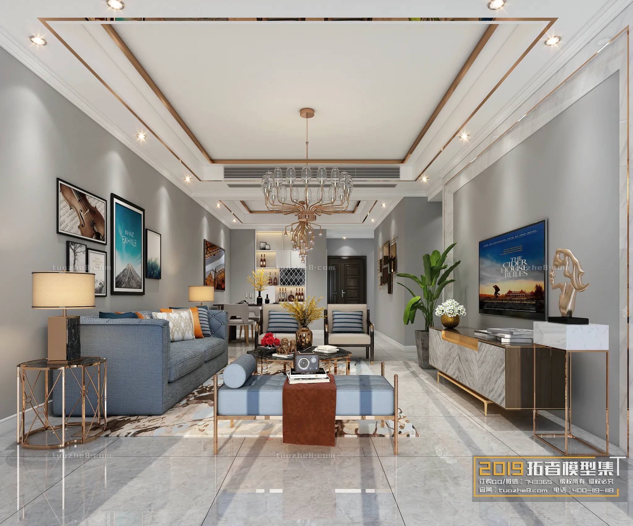 Extension Interior – LINGVING ROOM – AMERICAN STYLES – 010 Extension Interior – LINGVING ROOM – AMERICAN STYLES – 010