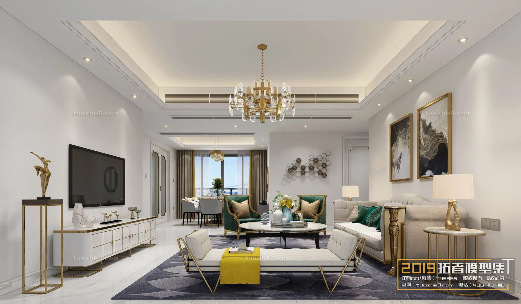 Extension Interior – LINGVING ROOM – AMERICAN STYLES – 011 Extension Interior – LINGVING ROOM – AMERICAN STYLES – 011