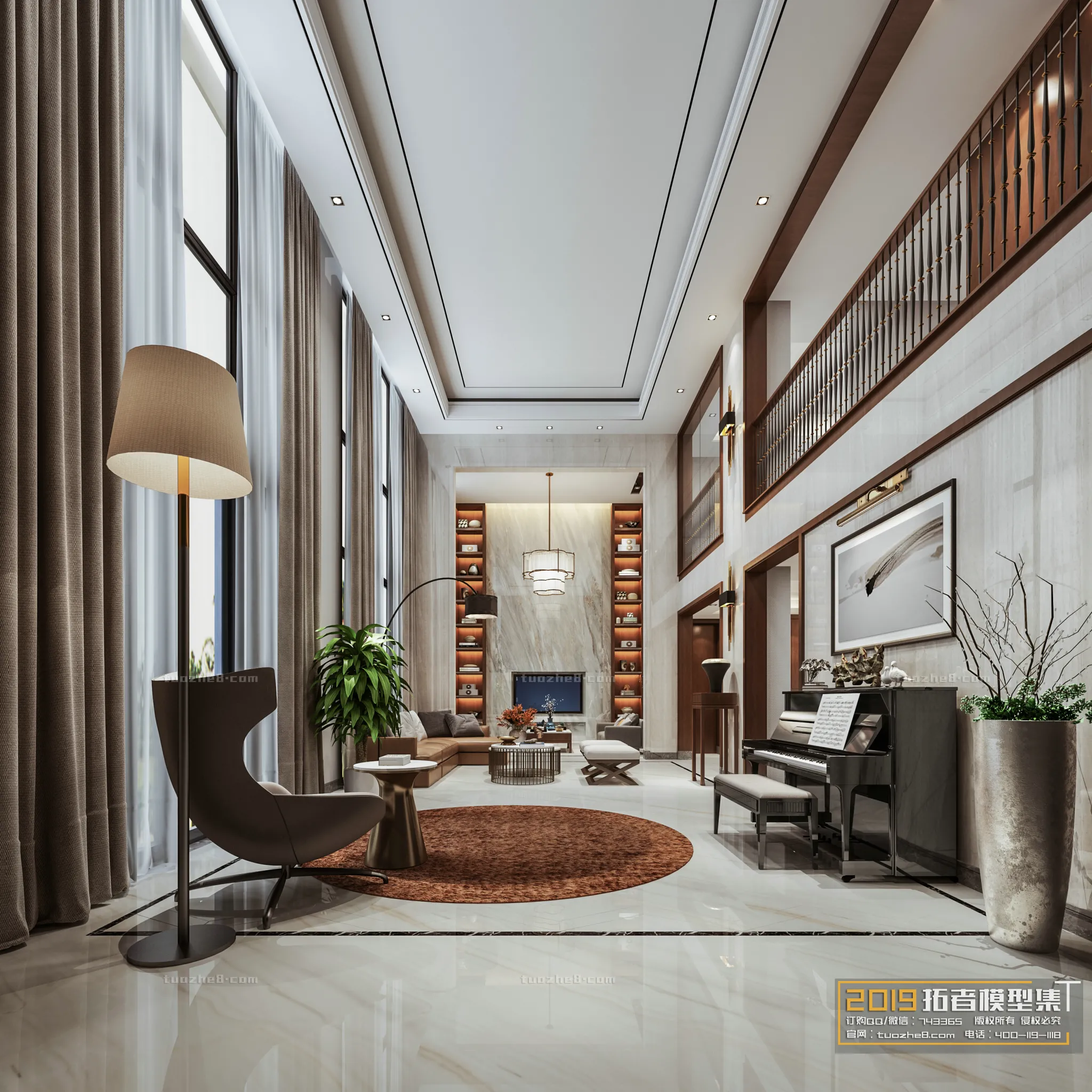 Extension Interior – LINGVING ROOM – AMERICAN STYLES – 020 Extension Interior – LINGVING ROOM – AMERICAN STYLES – 020