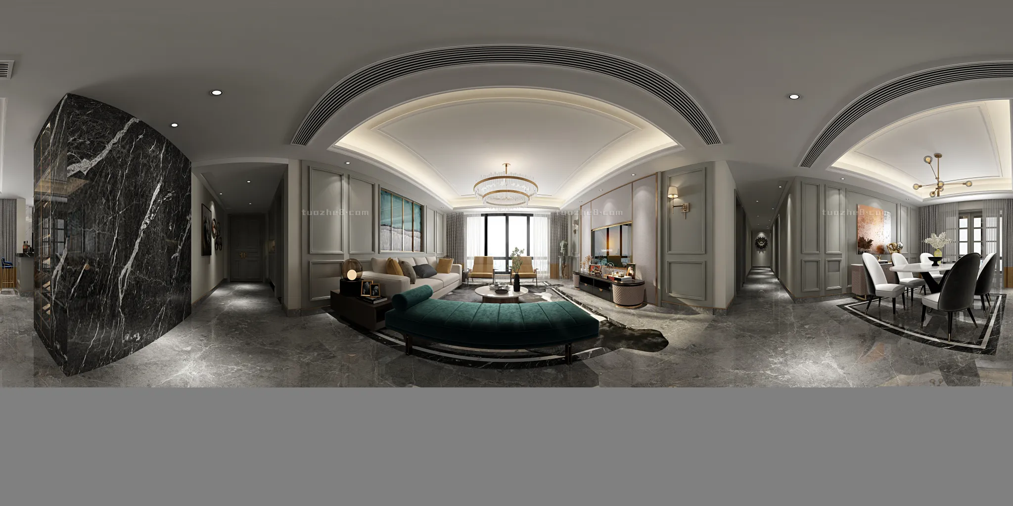 Extension Interior – LINGVING ROOM – AMERICAN STYLES – 023 Extension Interior – LINGVING ROOM – AMERICAN STYLES – 023