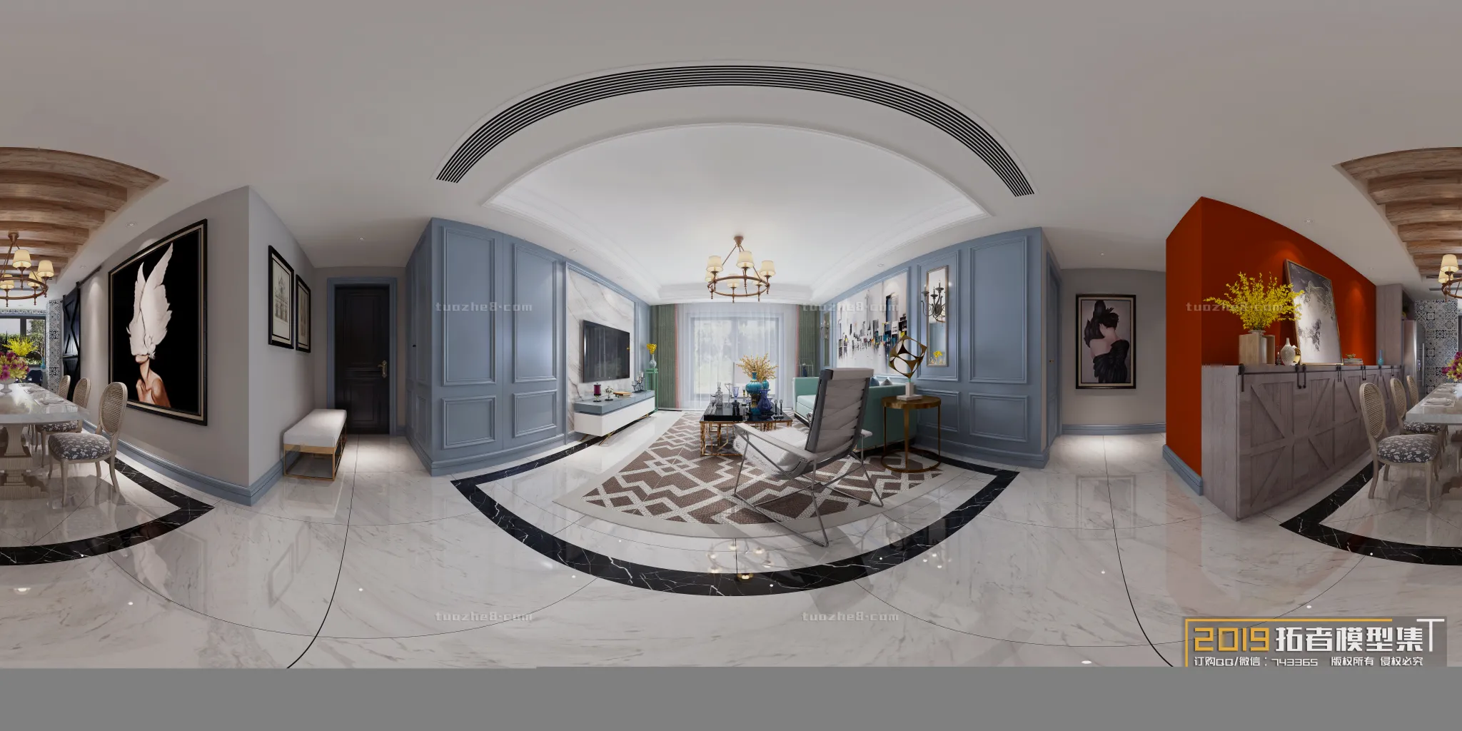 Extension Interior – LINGVING ROOM – AMERICAN STYLES – 024 Extension Interior – LINGVING ROOM – AMERICAN STYLES – 024