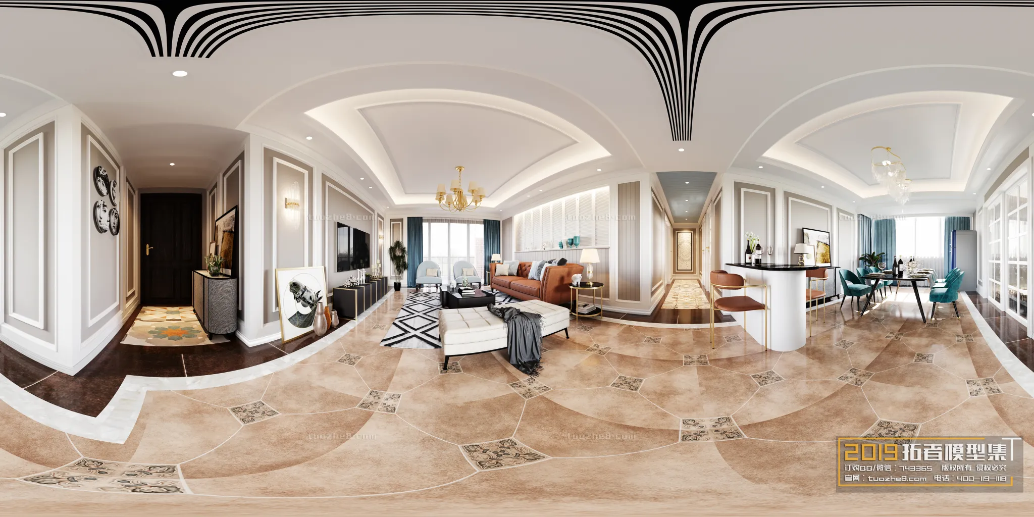 Extension Interior – LINGVING ROOM – AMERICAN STYLES – 027 Extension Interior – LINGVING ROOM – AMERICAN STYLES – 027