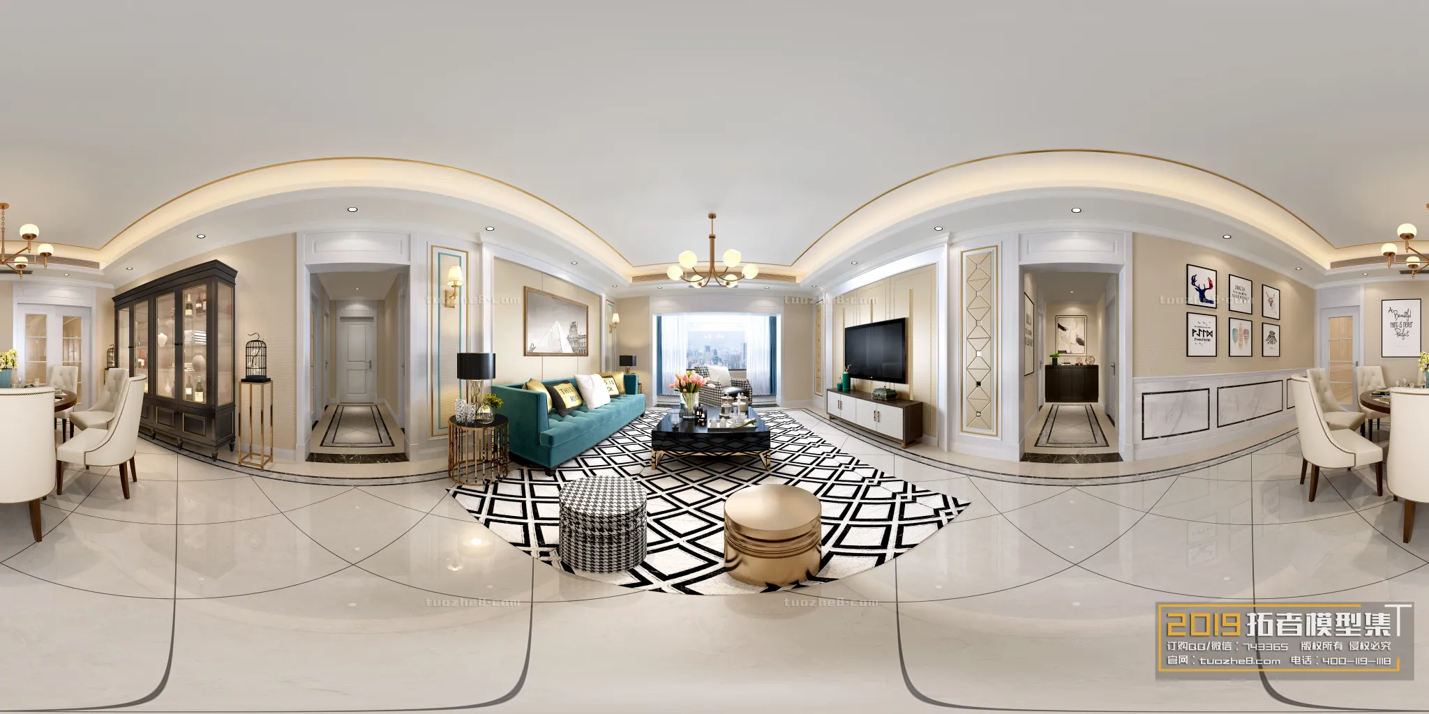 Extension Interior – LINGVING ROOM – AMERICAN STYLES – 029 Extension Interior – LINGVING ROOM – AMERICAN STYLES – 029