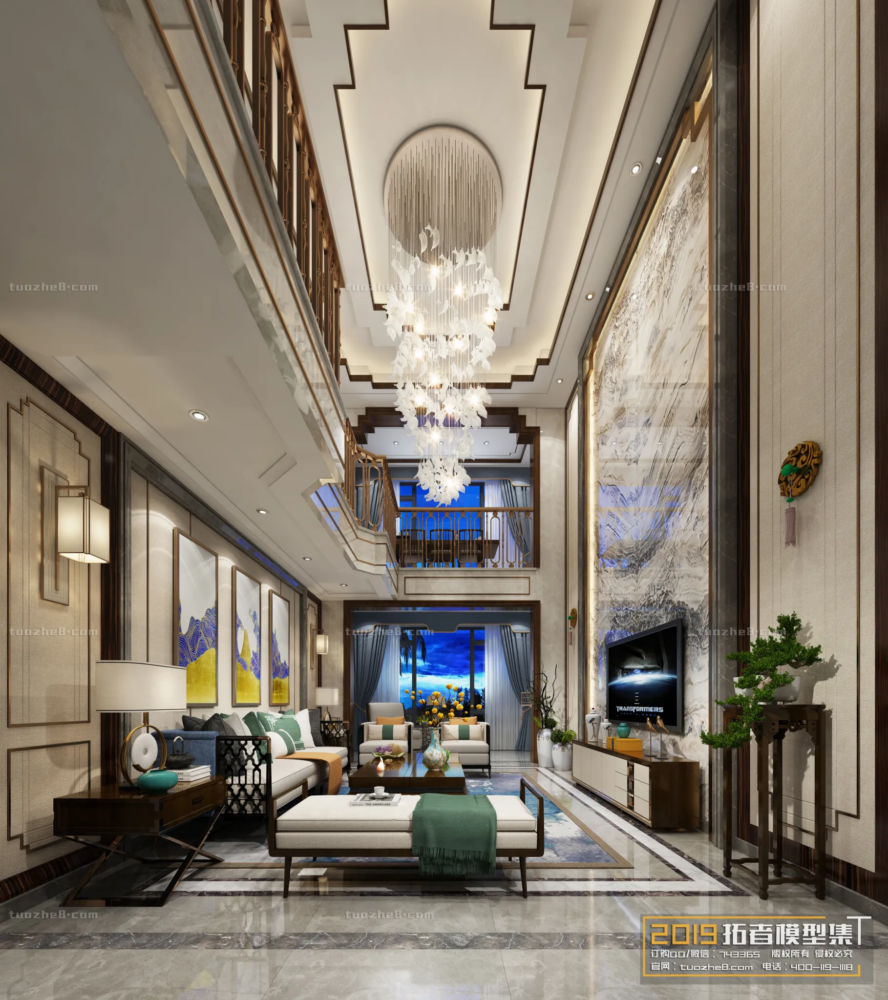 Extension Interior – LINGVING ROOM – CHINESE STYLES – 063 Extension Interior – LINGVING ROOM – CHINESE STYLES – 063