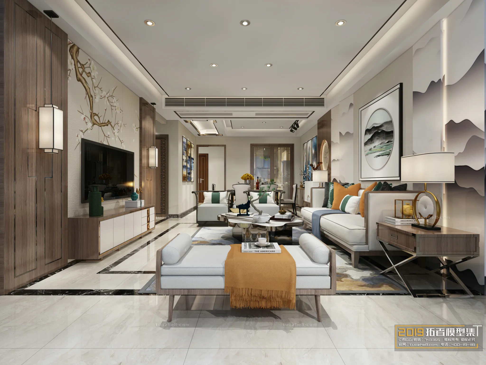 Extension Interior – LINGVING ROOM – CHINESE STYLES – 067 Extension Interior – LINGVING ROOM – CHINESE STYLES – 067