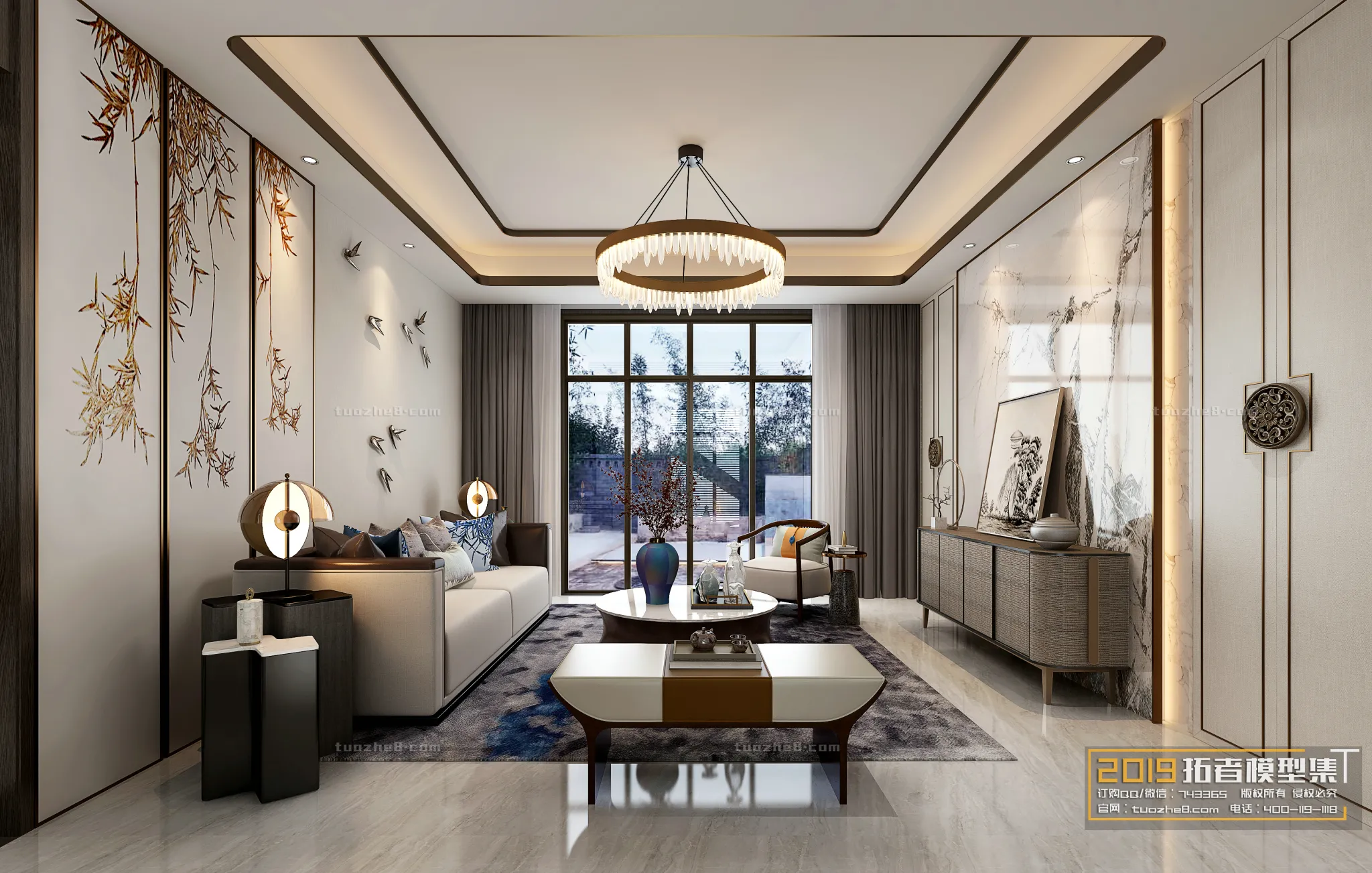 Extension Interior – LINGVING ROOM – CHINESE STYLES – 069 Extension Interior – LINGVING ROOM – CHINESE STYLES – 069
