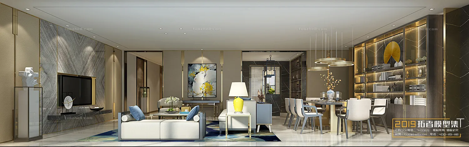 Extension Interior – LINGVING ROOM – CHINESE STYLES – 073 Extension Interior – LINGVING ROOM – CHINESE STYLES – 073