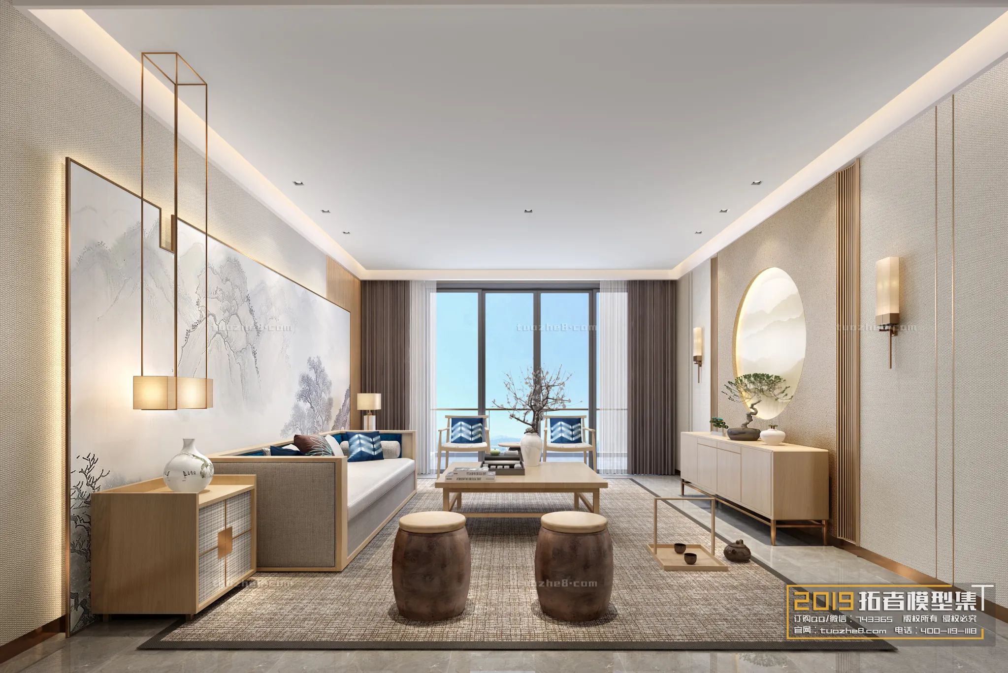 Extension Interior – LINGVING ROOM – CHINESE STYLES – 077 Extension Interior – LINGVING ROOM – CHINESE STYLES – 077