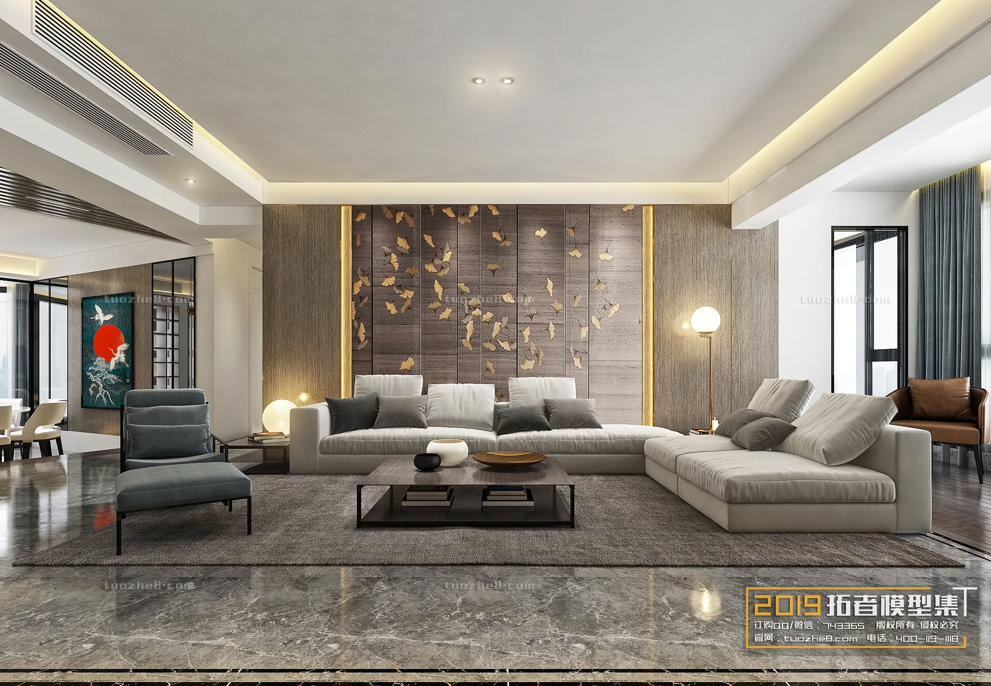 Extension Interior – LINGVING ROOM – CHINESE STYLES – 081 Extension Interior – LINGVING ROOM – CHINESE STYLES – 081