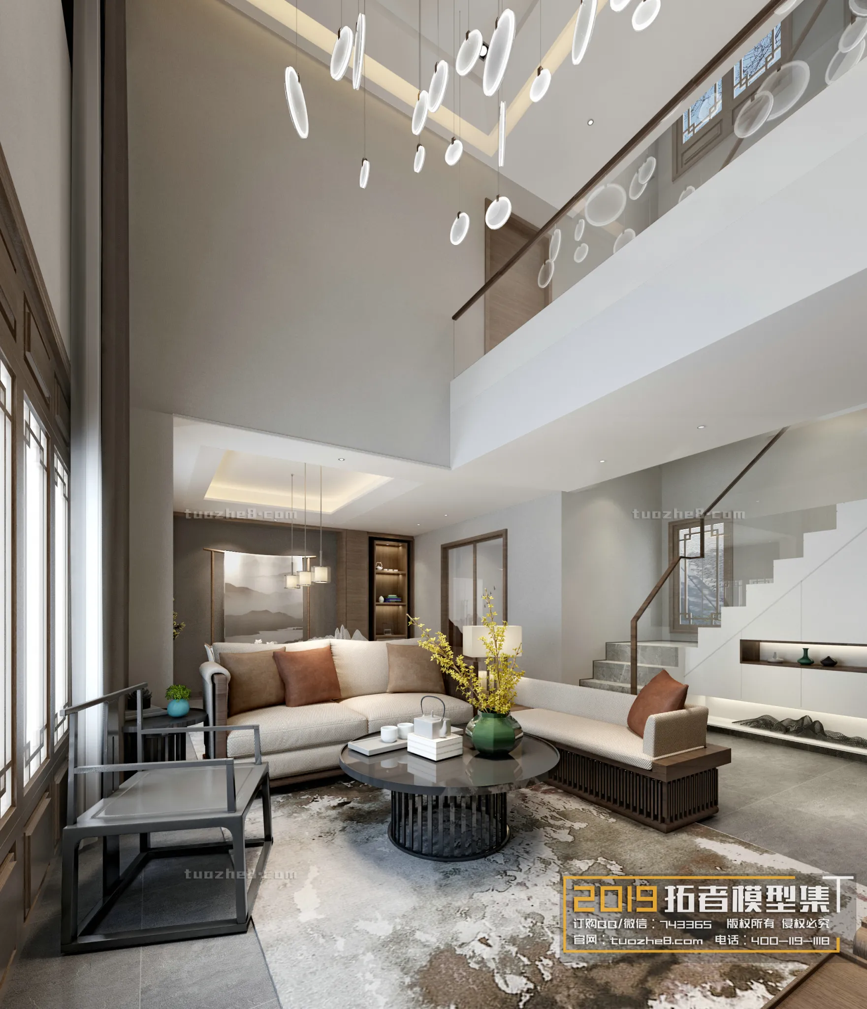 Extension Interior – LINGVING ROOM – CHINESE STYLES – 088 Extension Interior – LINGVING ROOM – CHINESE STYLES – 088