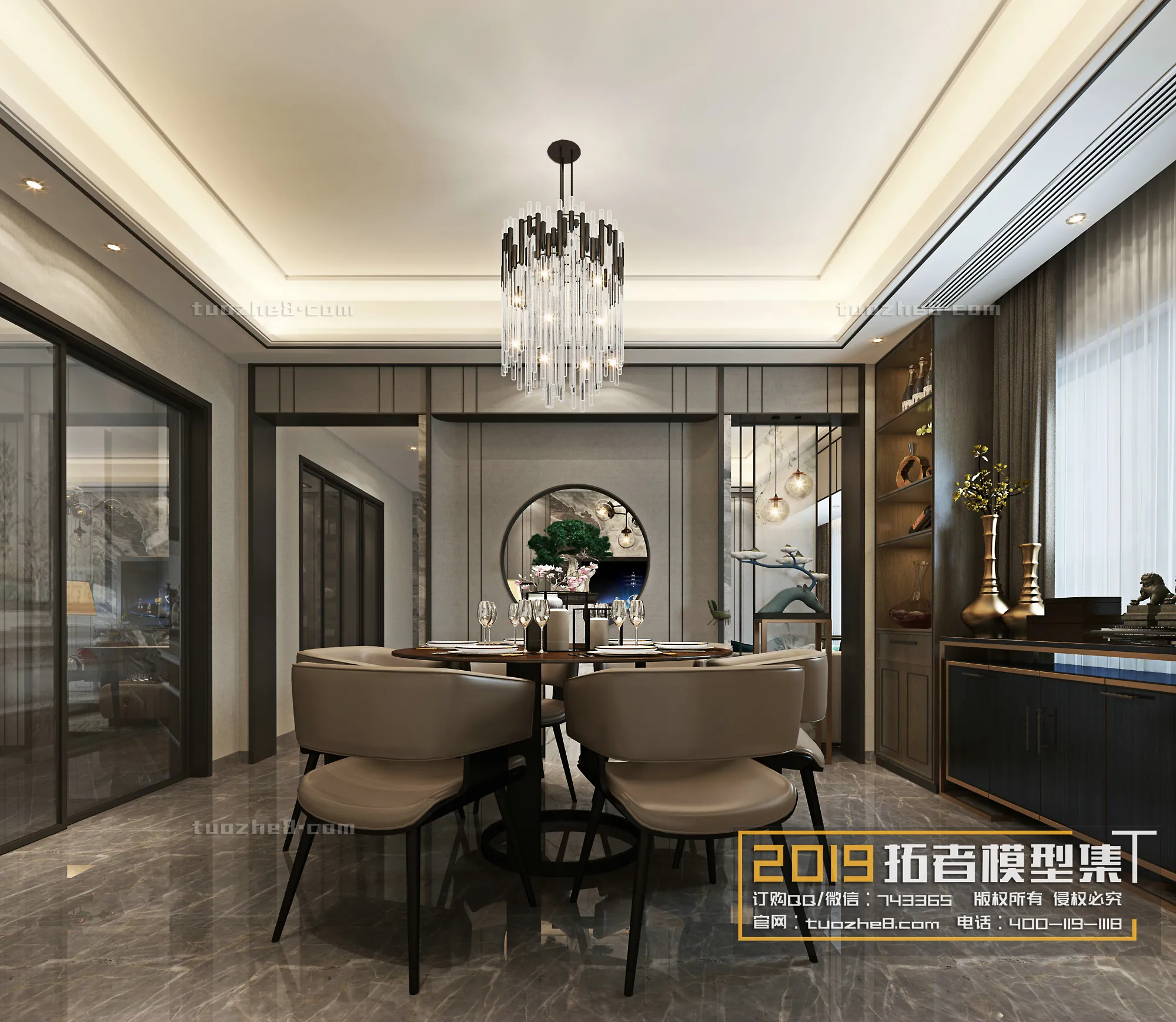 Extension Interior – LINGVING ROOM – CHINESE STYLES – 093 Extension Interior – LINGVING ROOM – CHINESE STYLES – 093