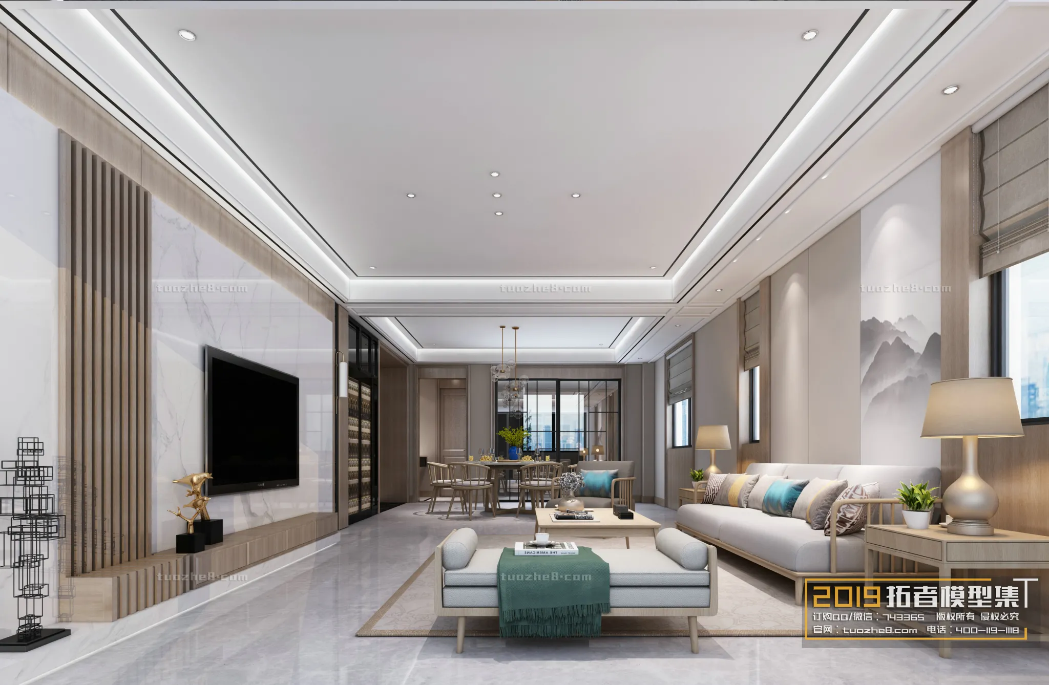 Extension Interior – LINGVING ROOM – CHINESE STYLES – 100 Extension Interior – LINGVING ROOM – CHINESE STYLES – 100