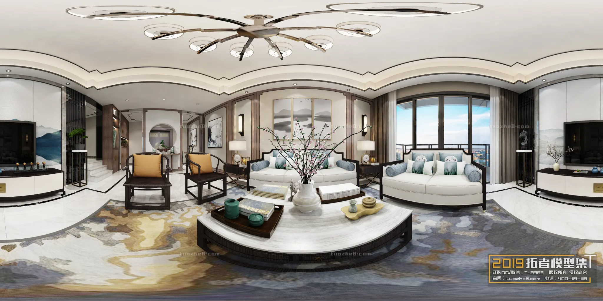 Extension Interior – LINGVING ROOM – CHINESE STYLES – 116 Extension Interior – LINGVING ROOM – CHINESE STYLES – 116