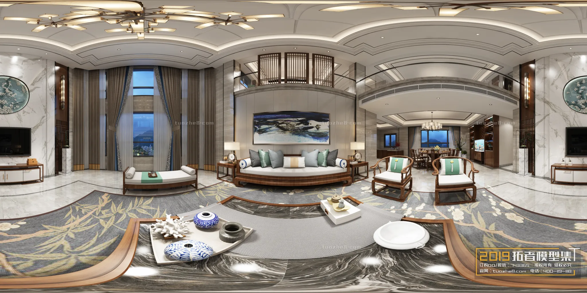 Extension Interior – LINGVING ROOM – CHINESE STYLES – 119 Extension Interior – LINGVING ROOM – CHINESE STYLES – 119