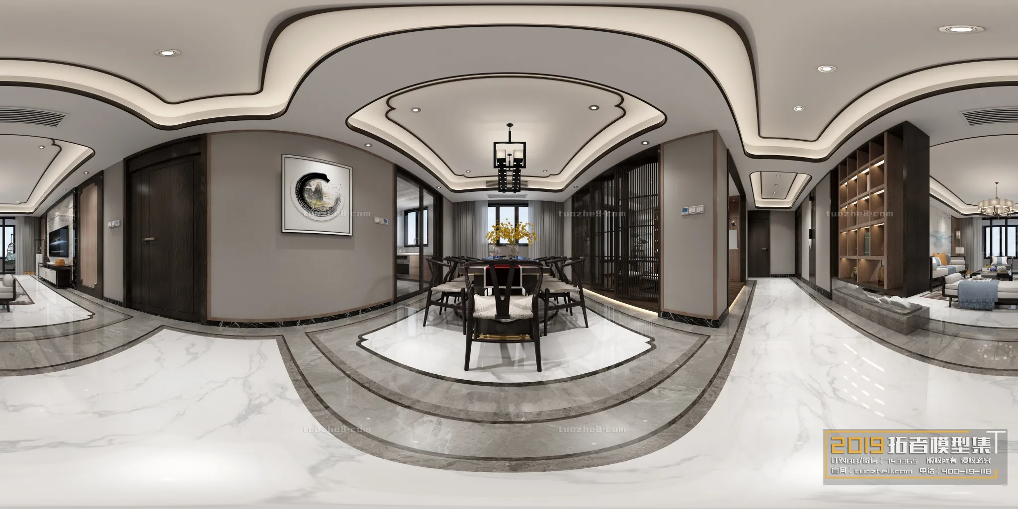 Extension Interior – LINGVING ROOM – CHINESE STYLES – 124 Extension Interior – LINGVING ROOM – CHINESE STYLES – 124