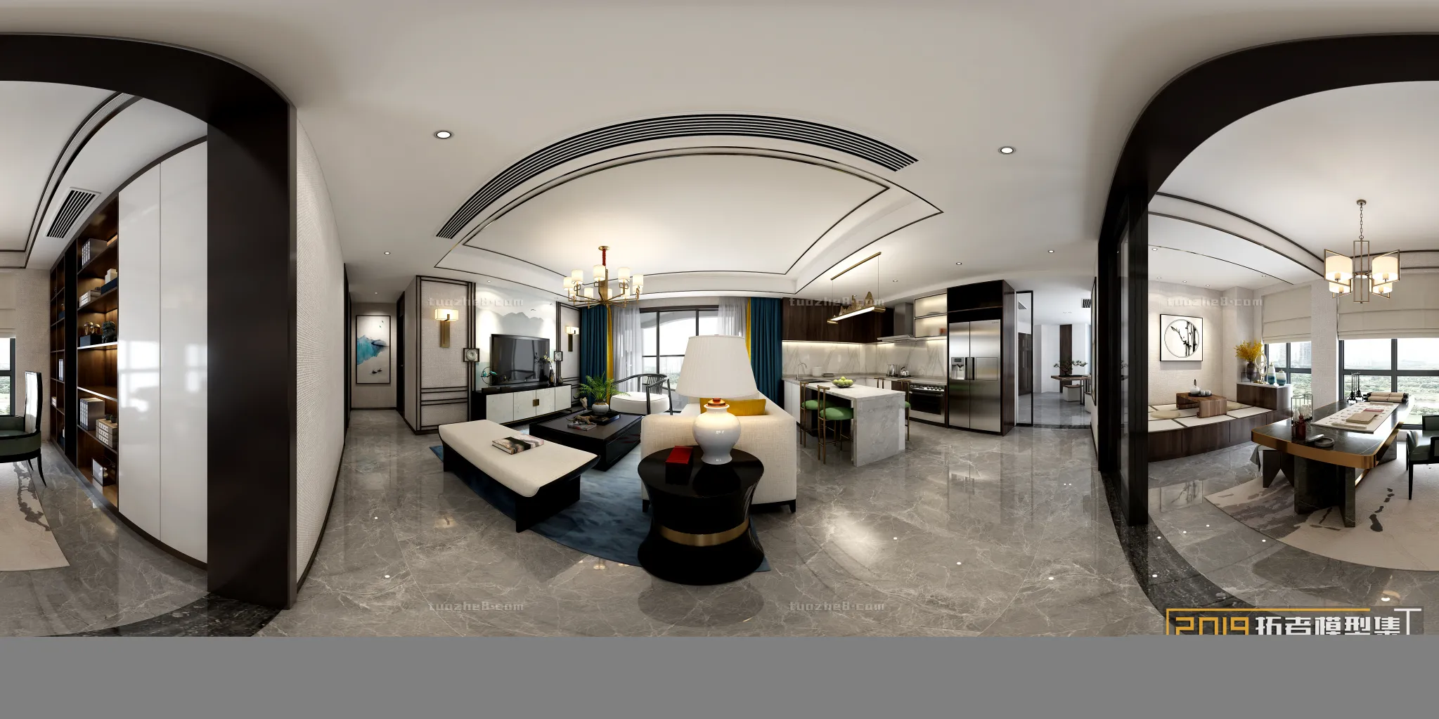 Extension Interior – LINGVING ROOM – CHINESE STYLES – 133 Extension Interior – LINGVING ROOM – CHINESE STYLES – 133