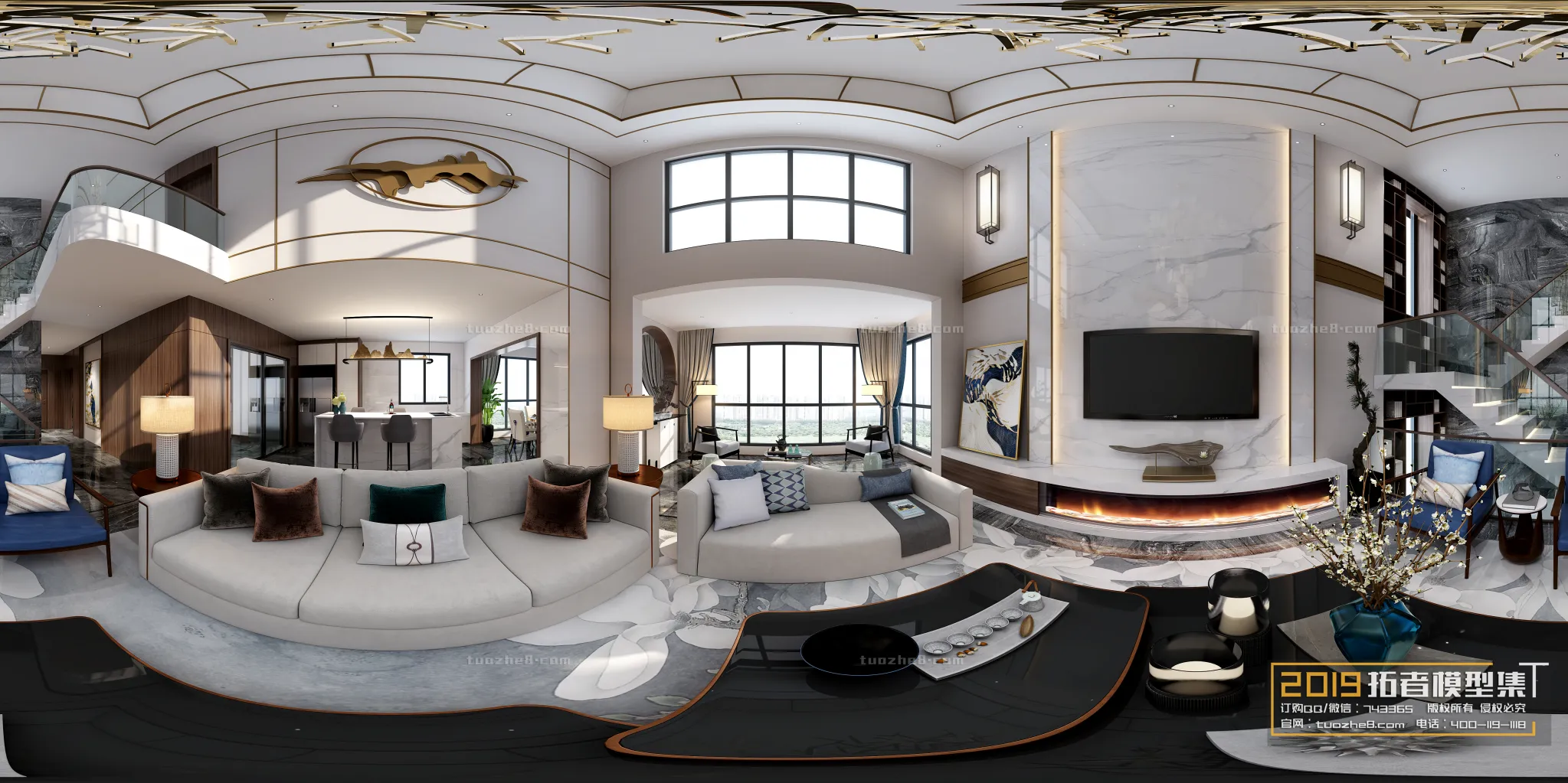 Extension Interior – LINGVING ROOM – CHINESE STYLES – 134 Extension Interior – LINGVING ROOM – CHINESE STYLES – 134