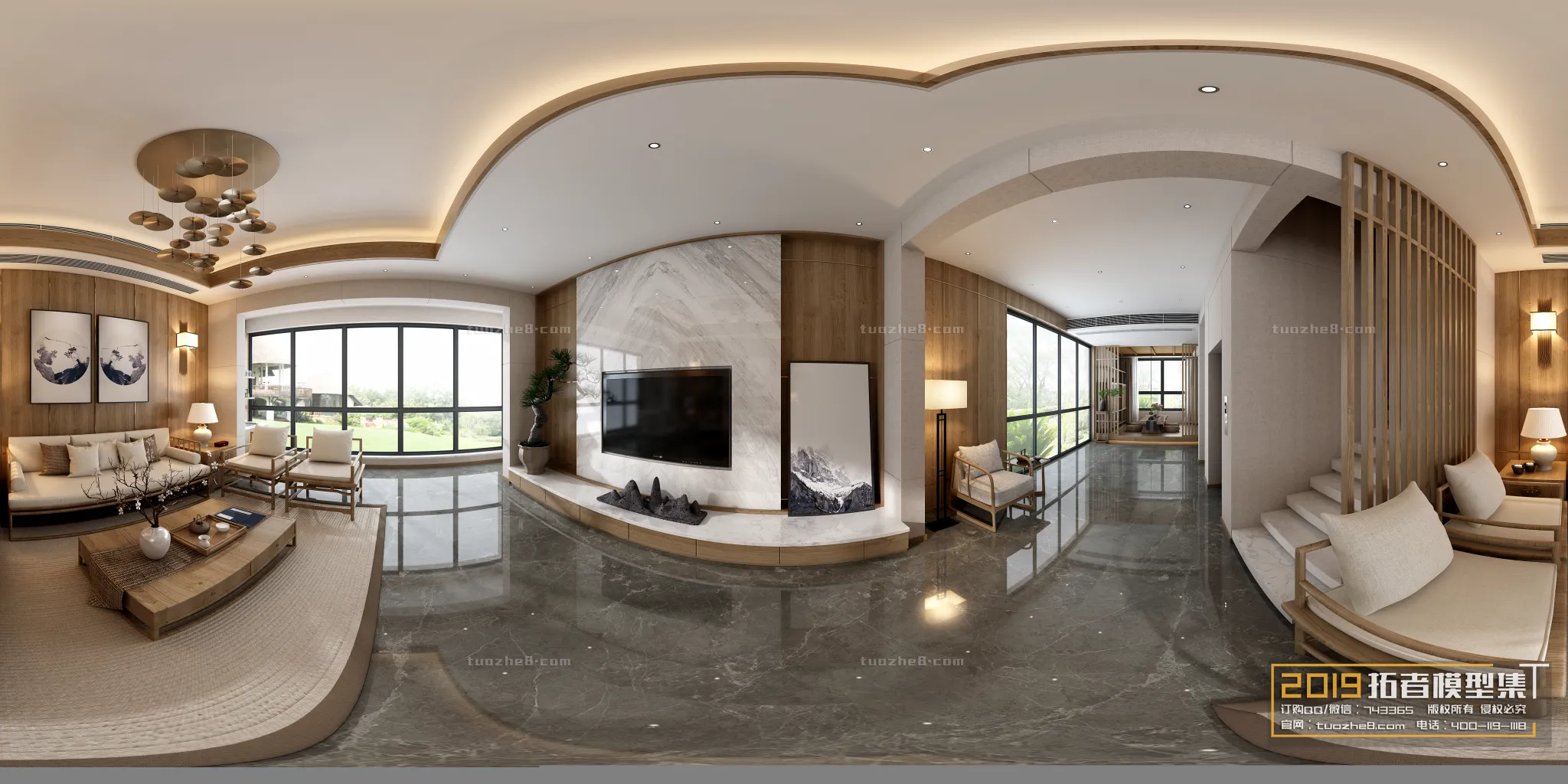 Extension Interior – LINGVING ROOM – CHINESE STYLES – 135 Extension Interior – LINGVING ROOM – CHINESE STYLES – 135