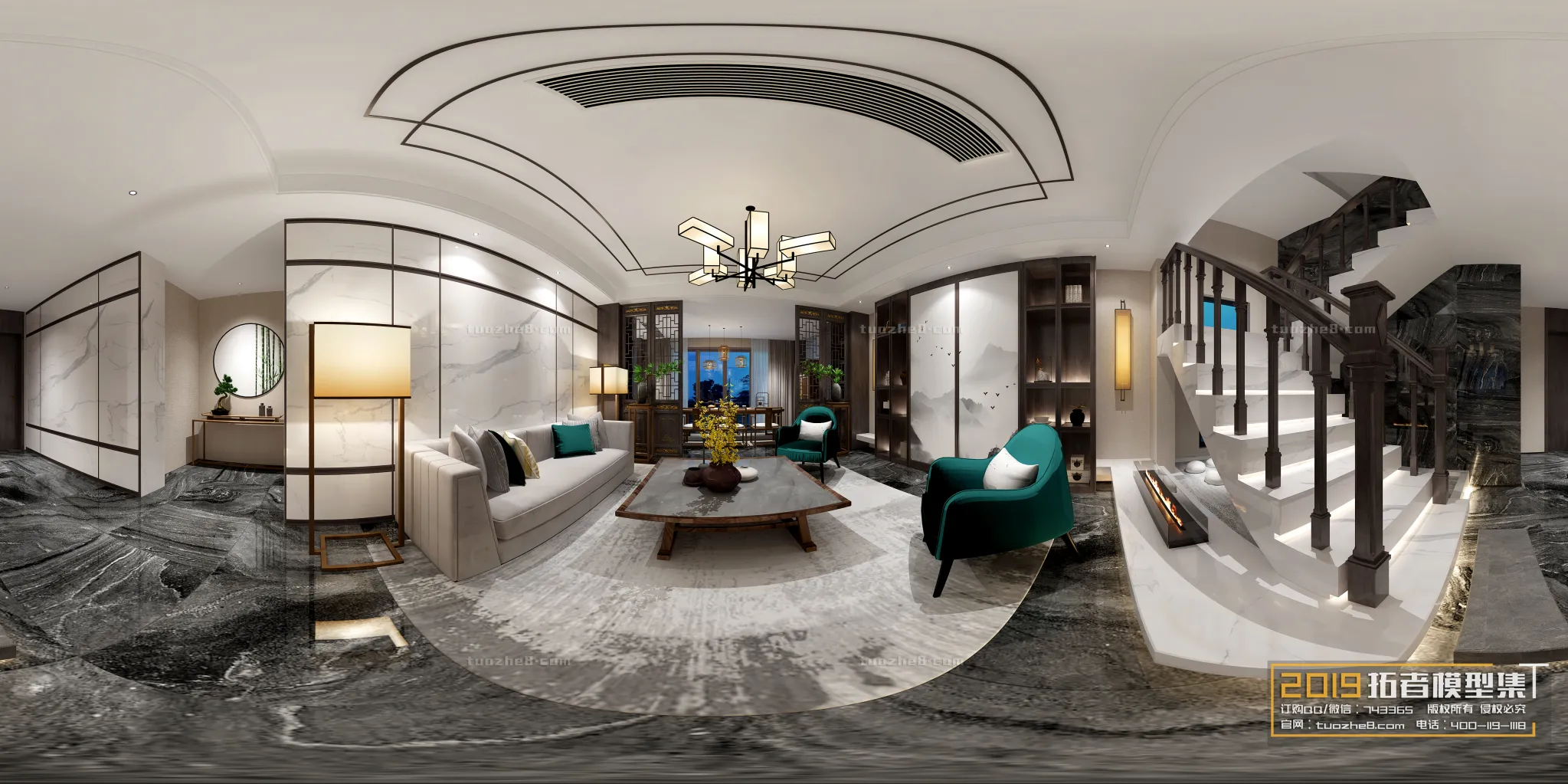 Extension Interior – LINGVING ROOM – CHINESE STYLES – 136 Extension Interior – LINGVING ROOM – CHINESE STYLES – 136