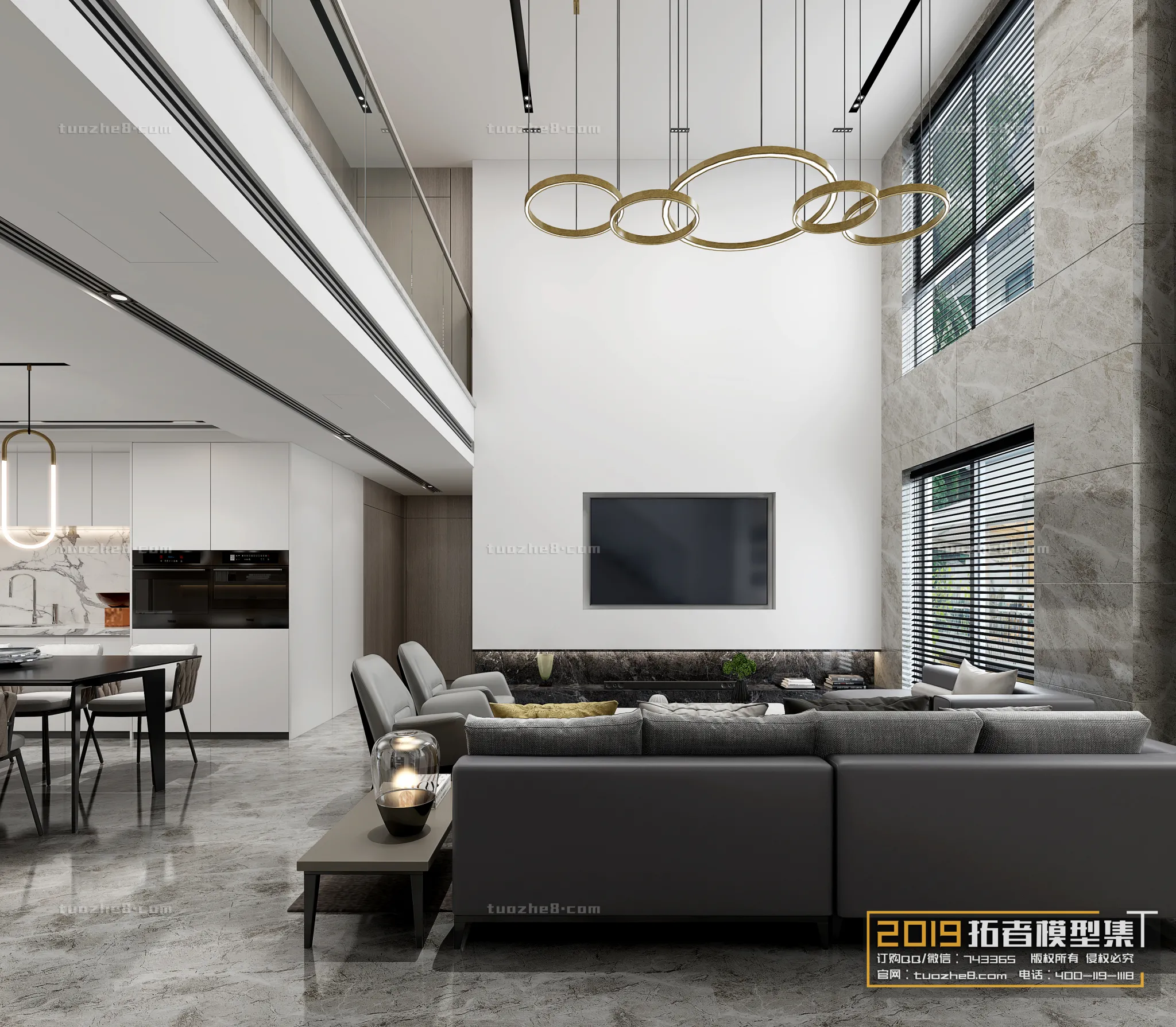 Extension Interior – LINGVING ROOM – MODERN STYLES – 012
