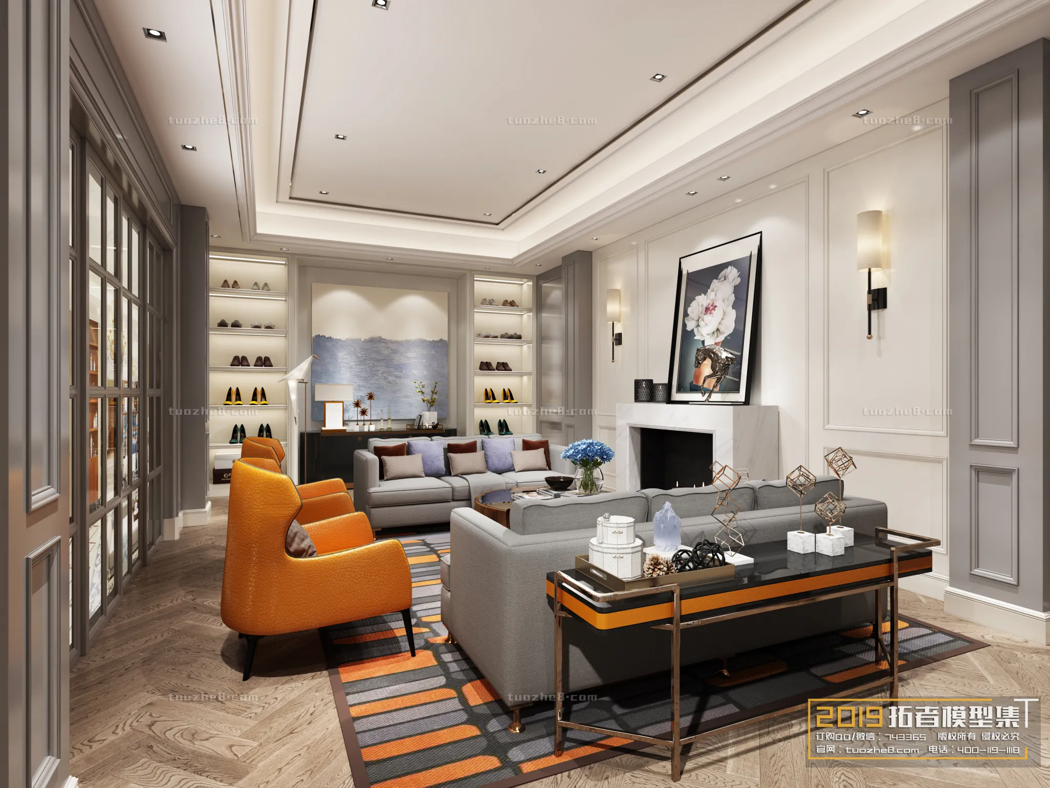 Extension Interior – LINGVING ROOM – MODERN STYLES – 032