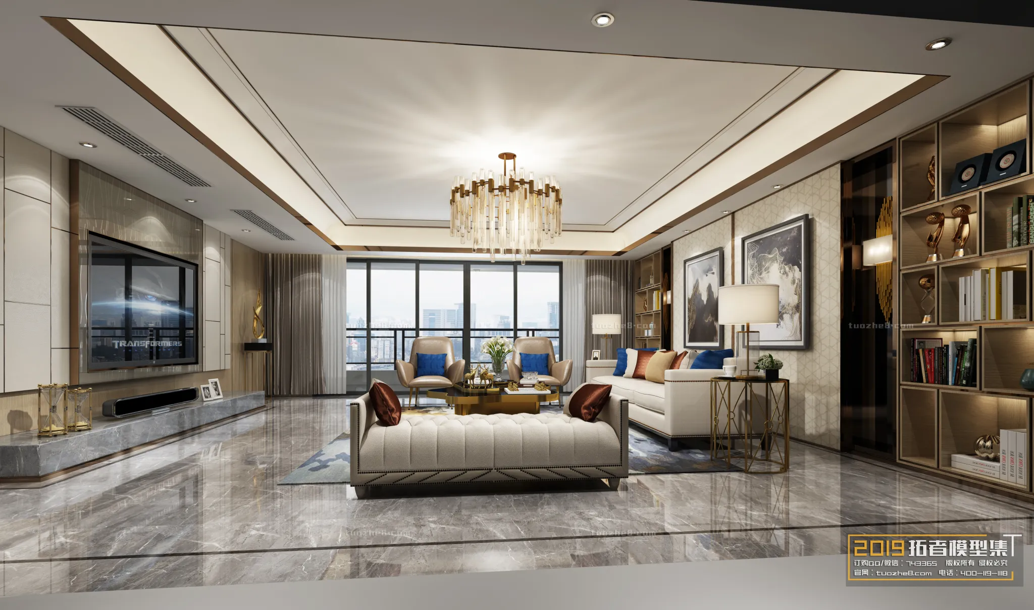 Extension Interior – LINGVING ROOM – MODERN STYLES – 089