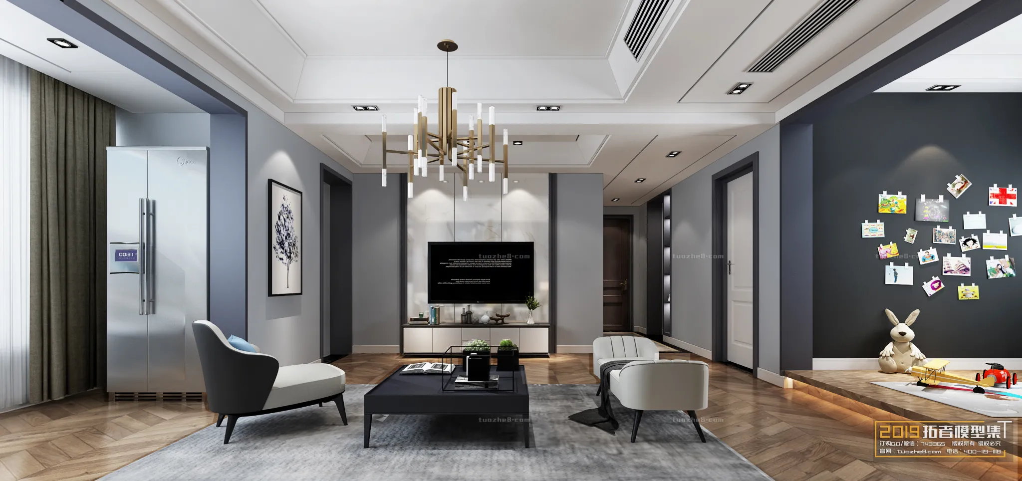 Extension Interior – LINGVING ROOM – MODERN STYLES – 154 Extension Interior – LINGVING ROOM – MODERN STYLES – 154