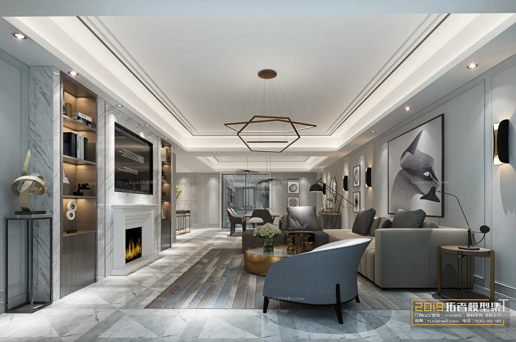 Extension Interior – LINGVING ROOM – MODERN STYLES – 164 Extension Interior – LINGVING ROOM – MODERN STYLES – 164