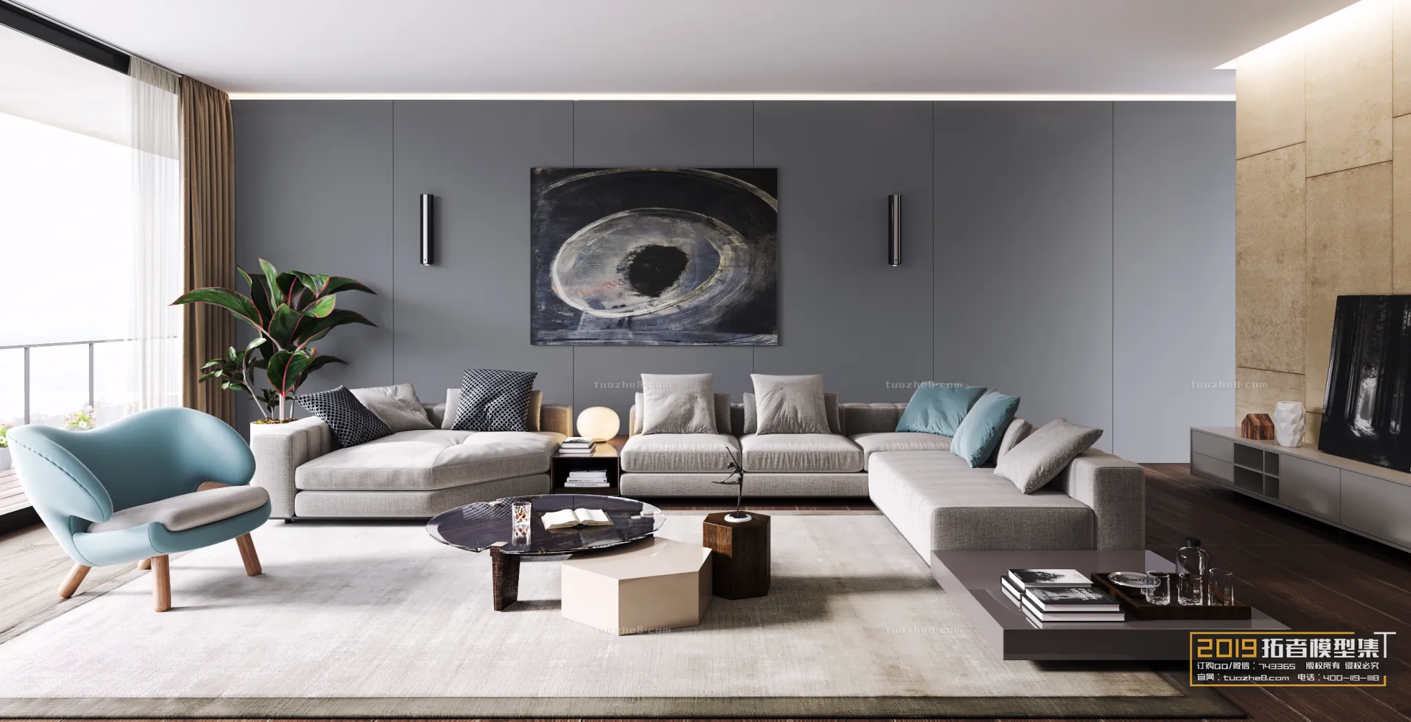 Extension Interior – LINGVING ROOM – MODERN STYLES – 166 Extension Interior – LINGVING ROOM – MODERN STYLES – 166