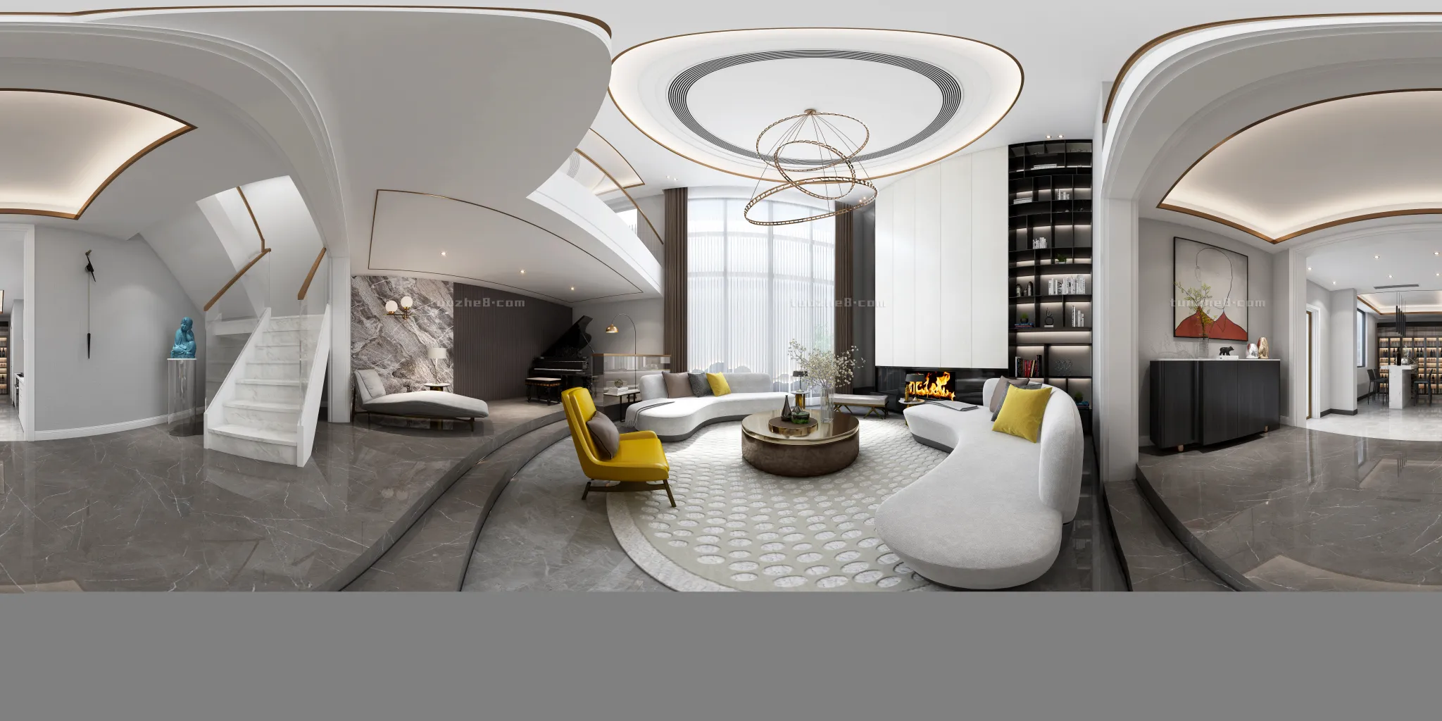 Extension Interior – LINGVING ROOM – MODERN STYLES – 208 Extension Interior – LINGVING ROOM – MODERN STYLES – 208