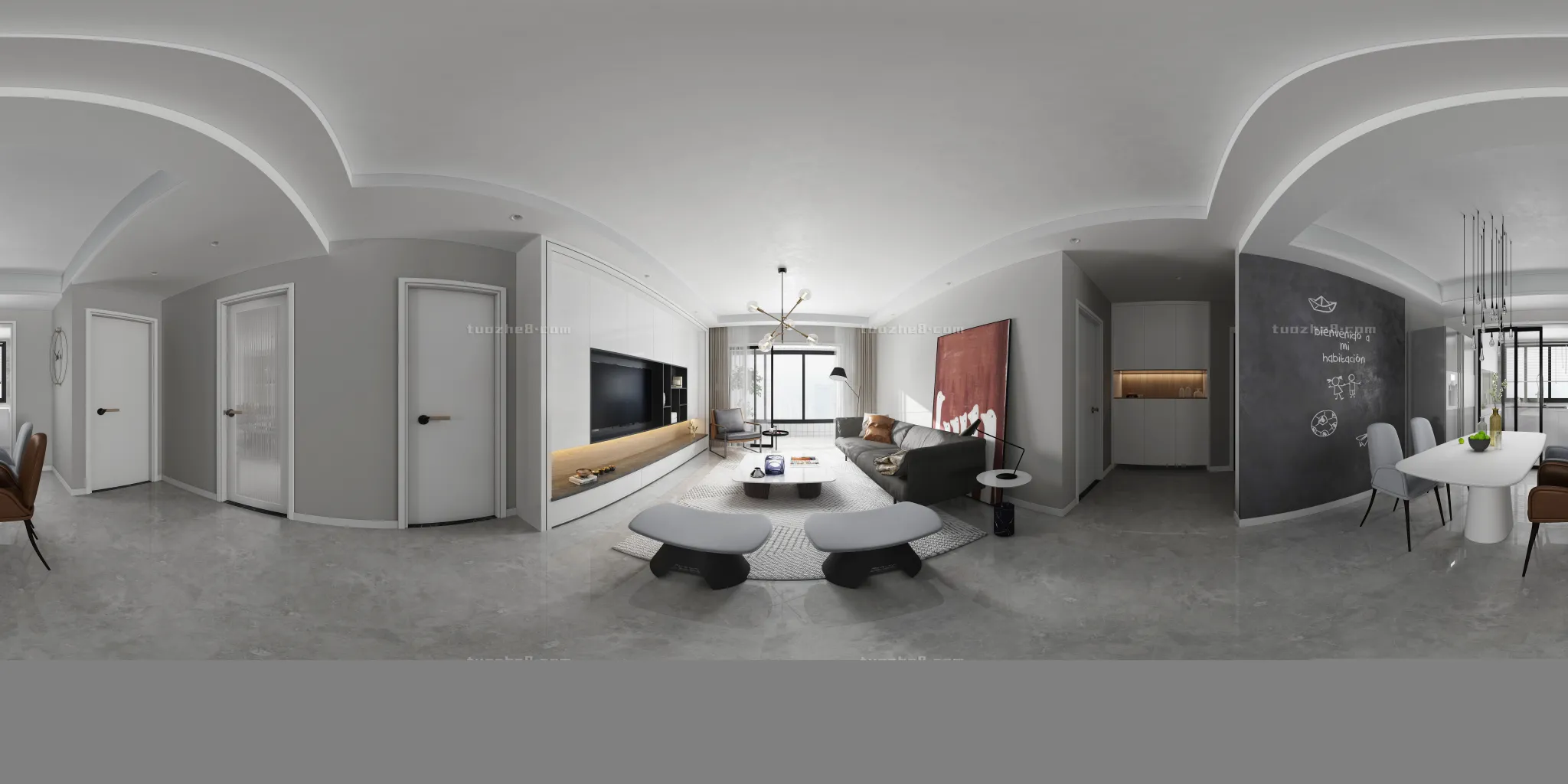 Extension Interior – LINGVING ROOM – MODERN STYLES – 217 Extension Interior – LINGVING ROOM – MODERN STYLES – 217