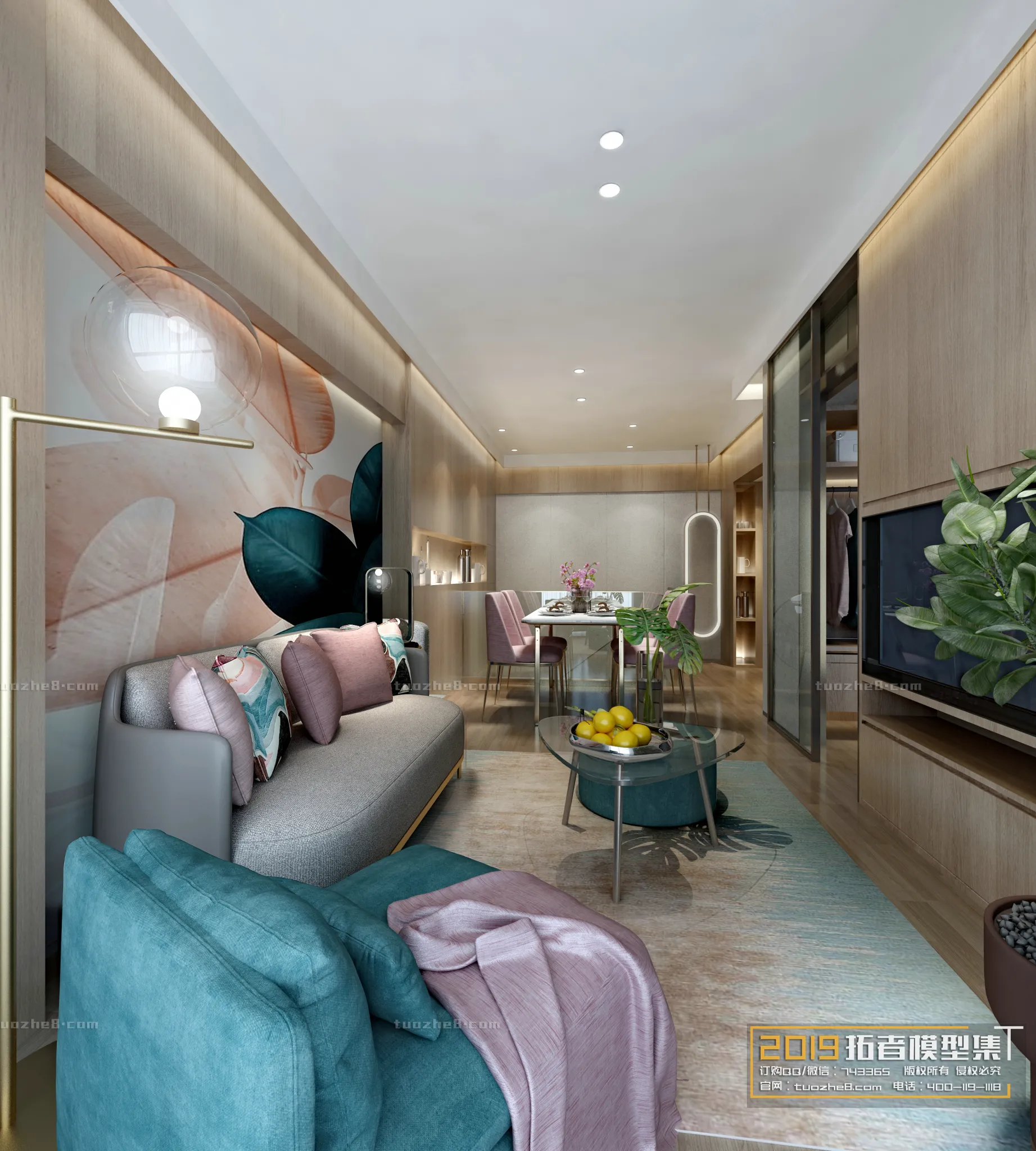 Extension Interior – LINGVING ROOM – NORDIC STYLES – 017