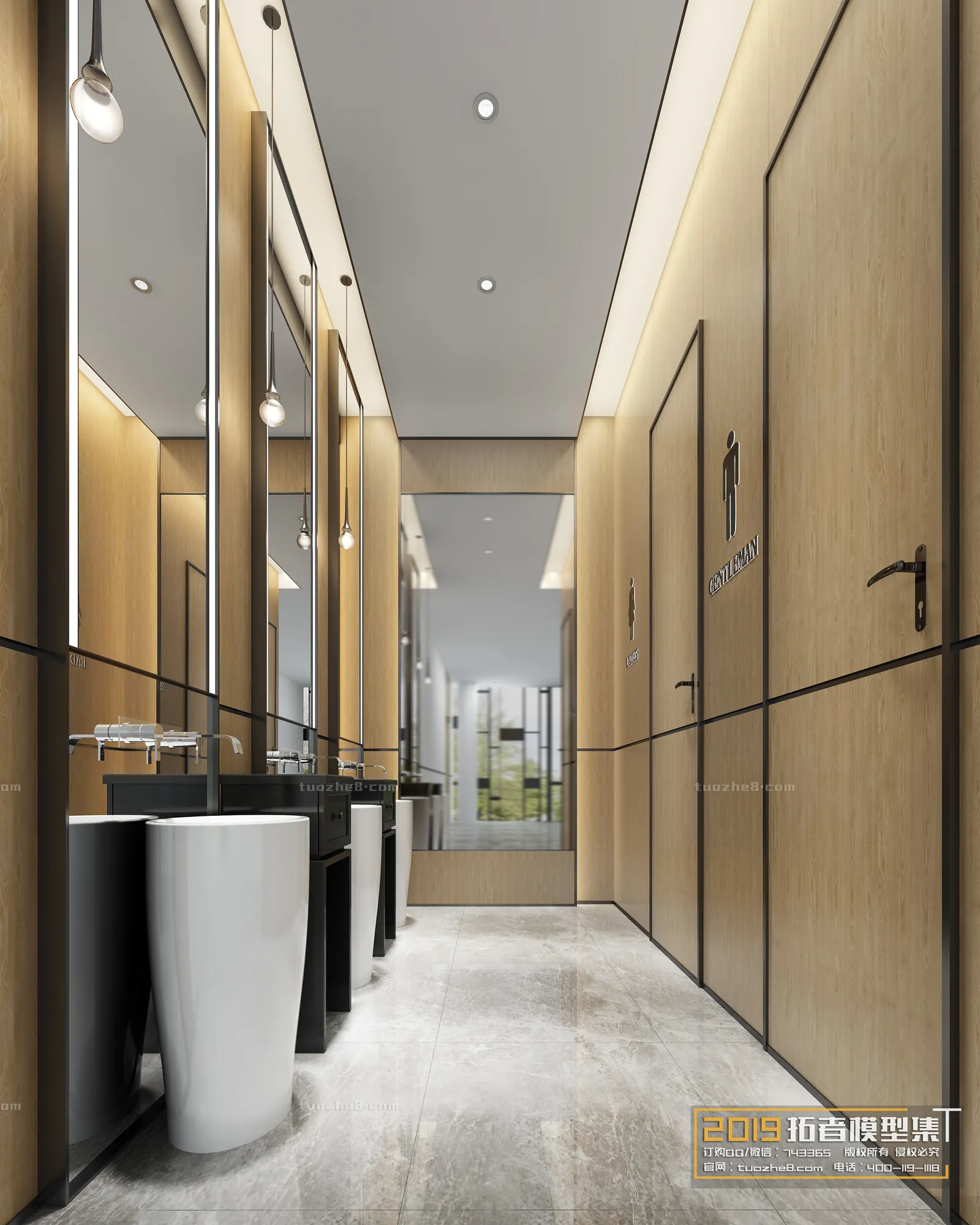 Extension Interior – PUBLIC RESTROOMS – 004
