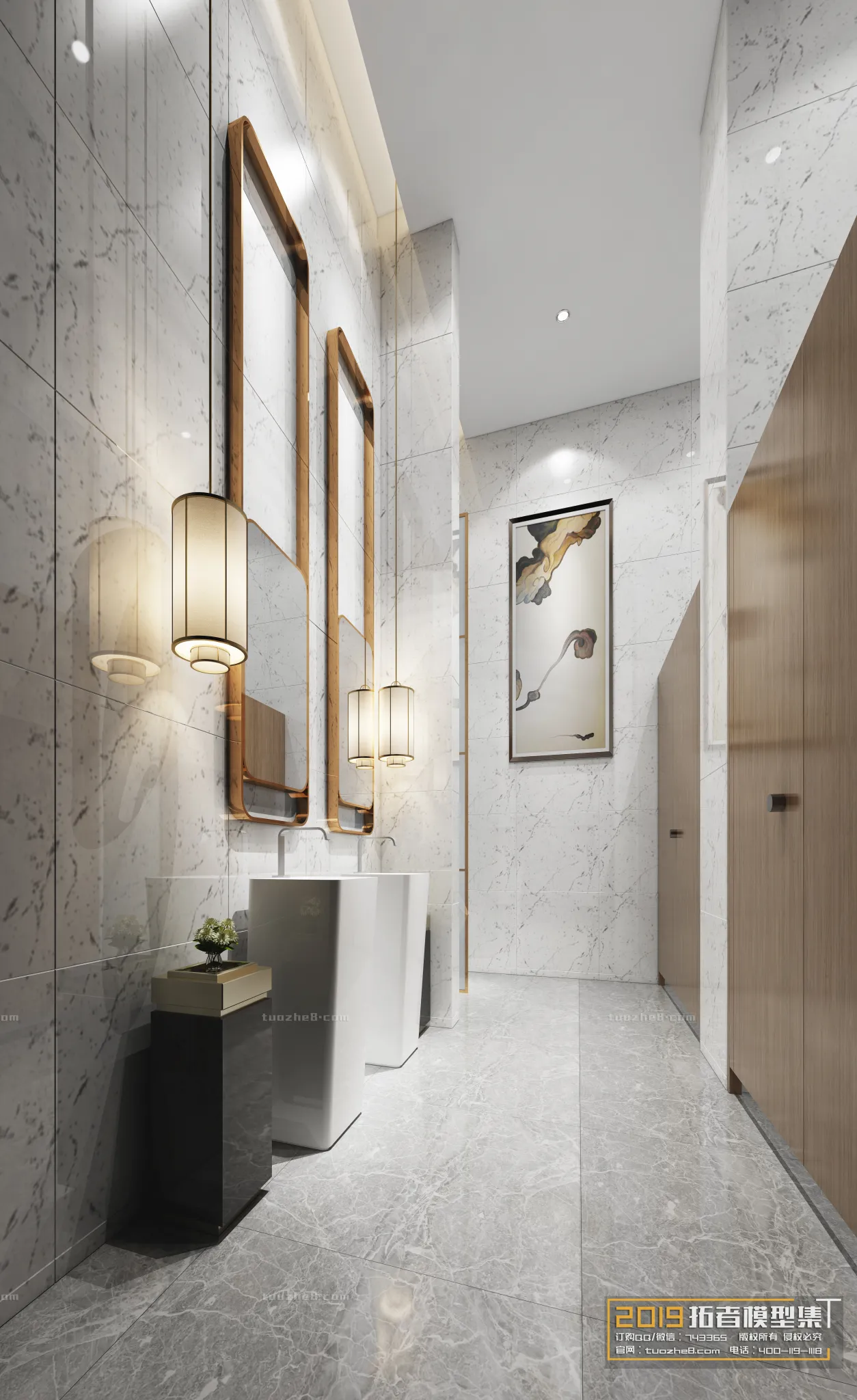 Extension Interior – PUBLIC RESTROOMS – 005