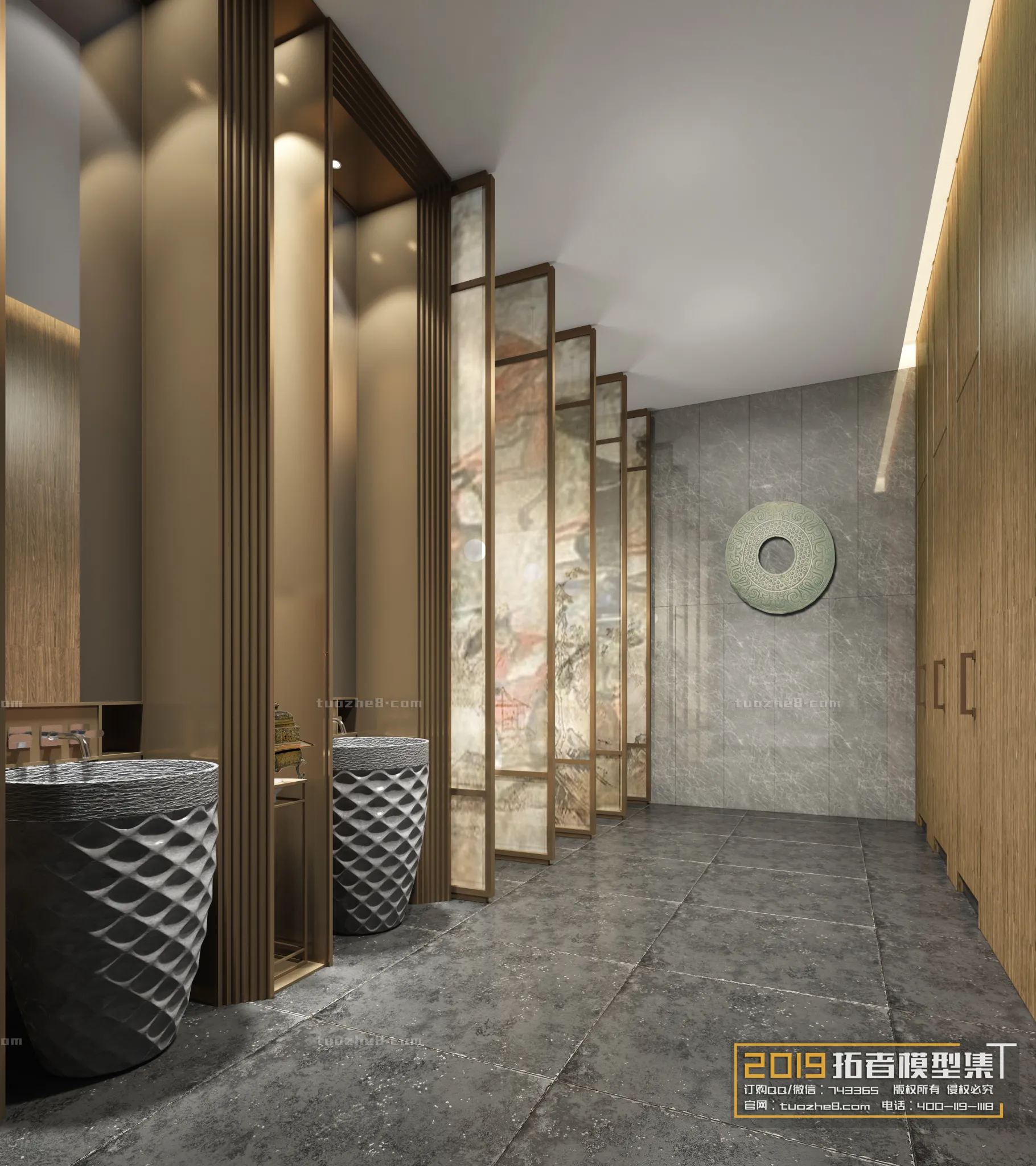 Extension Interior – PUBLIC RESTROOMS – 007