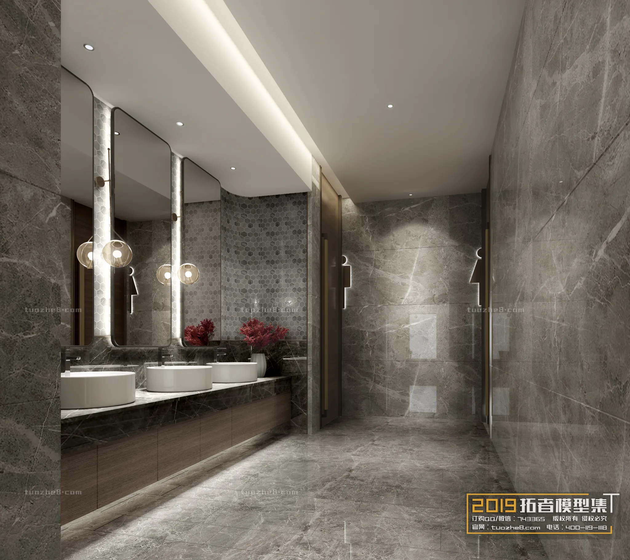 Extension Interior – PUBLIC RESTROOMS – 011